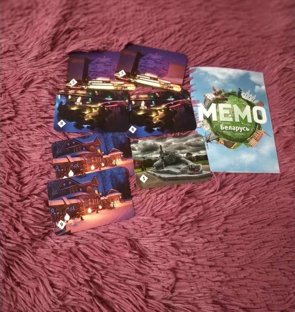 Фотография покупателя товара Настольная игра «Мемо. Беларусь», 50 карточек + познавательная брошюра