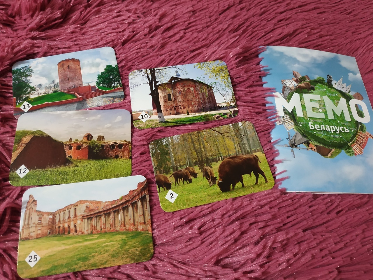 Фотография покупателя товара Настольная игра «Мемо. Беларусь», 50 карточек + познавательная брошюра - Фото 5