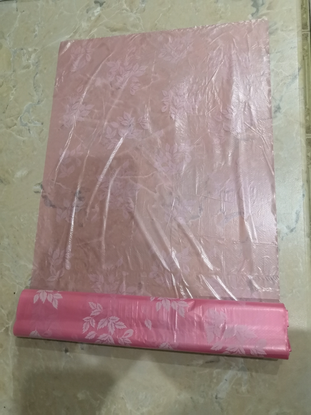 Фотография покупателя товара Пакеты многофункциональные, 25×29 см, 100 шт в рулоне, цвет розовый - Фото 1