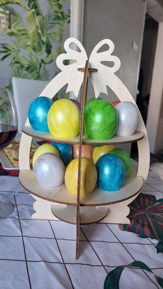 Фотография покупателя товара Подставка для пасхальных яиц «Пасхальное Яйцо», 30×21×21 см - Фото 22