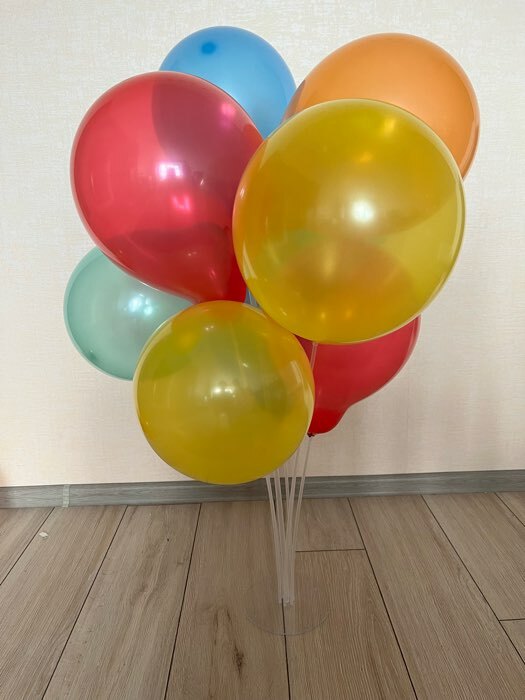 Фотография покупателя товара Подставка для воздушных шаров, 7 палочек и держателей - Фото 5