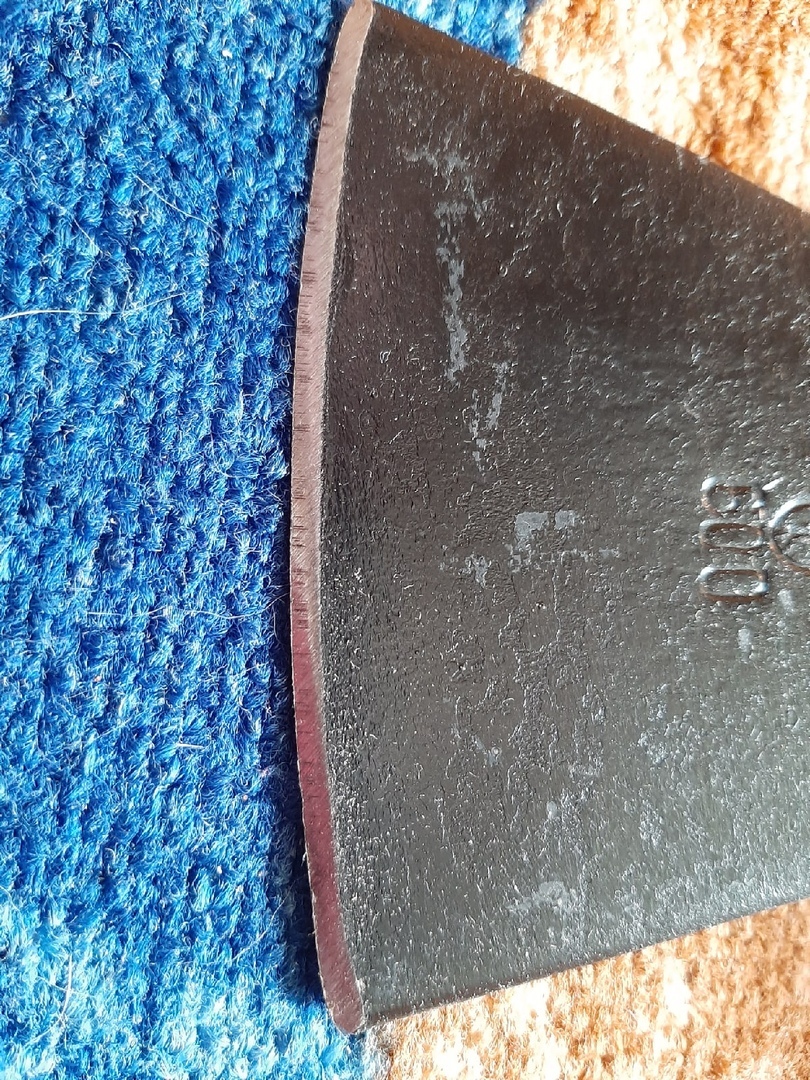 Фотография покупателя товара Топор "Труд-Вача", кованый, радиусная режущая кромка, тип А0, 650/850 г - Фото 3