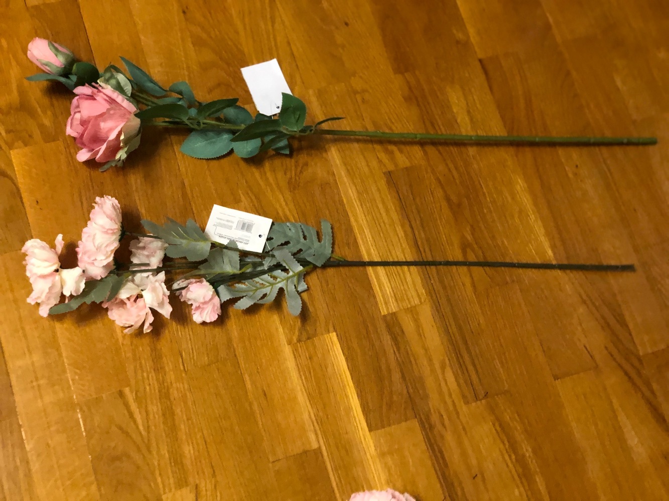 Фотография покупателя товара Цветы искусственные "Космея махровая" 8х58 см, белый с розовым - Фото 7