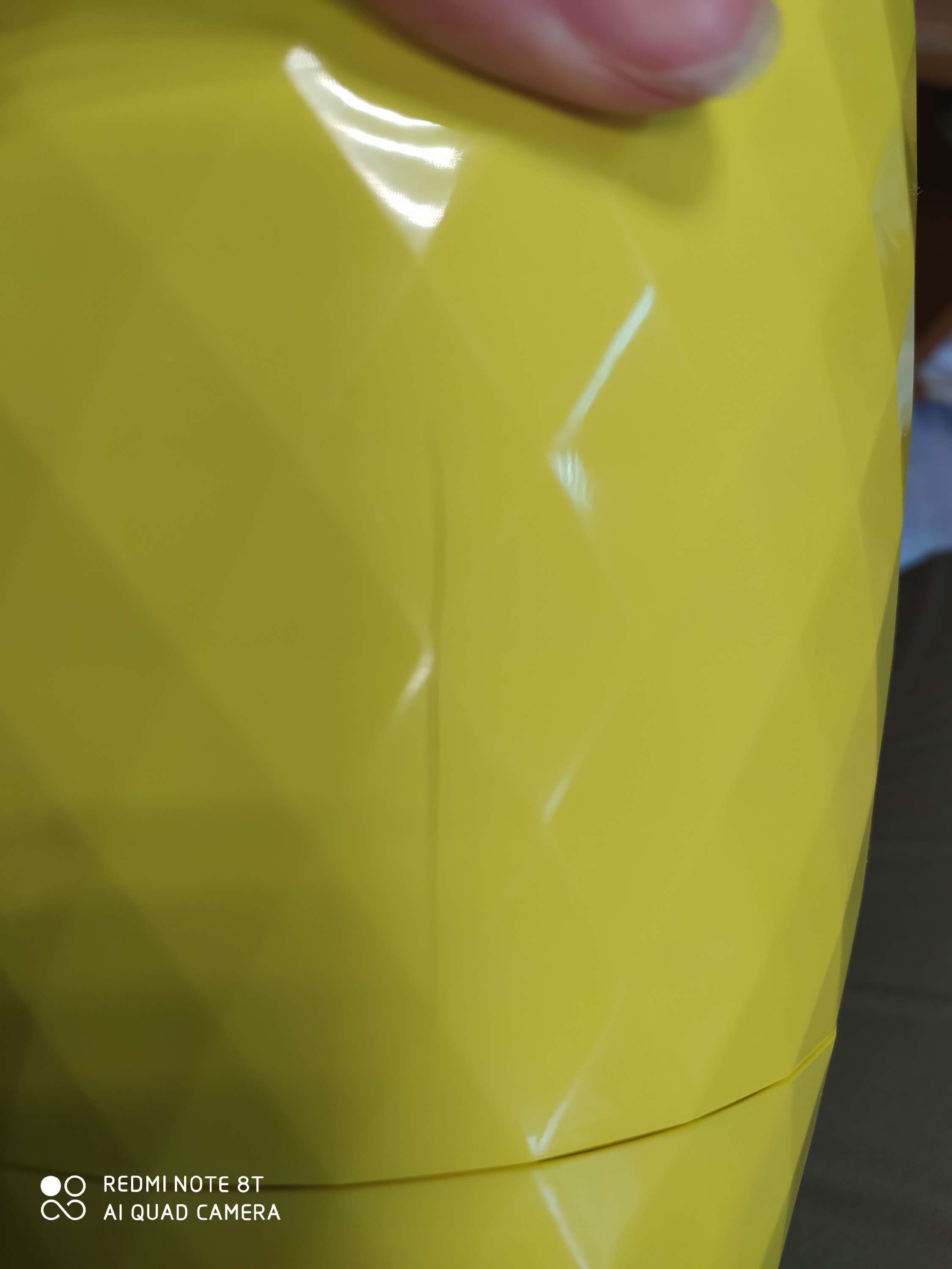Фотография покупателя товара Горшок для цветов с прикорневым поливом «Румба», 1,5 л, цвет жёлтый
