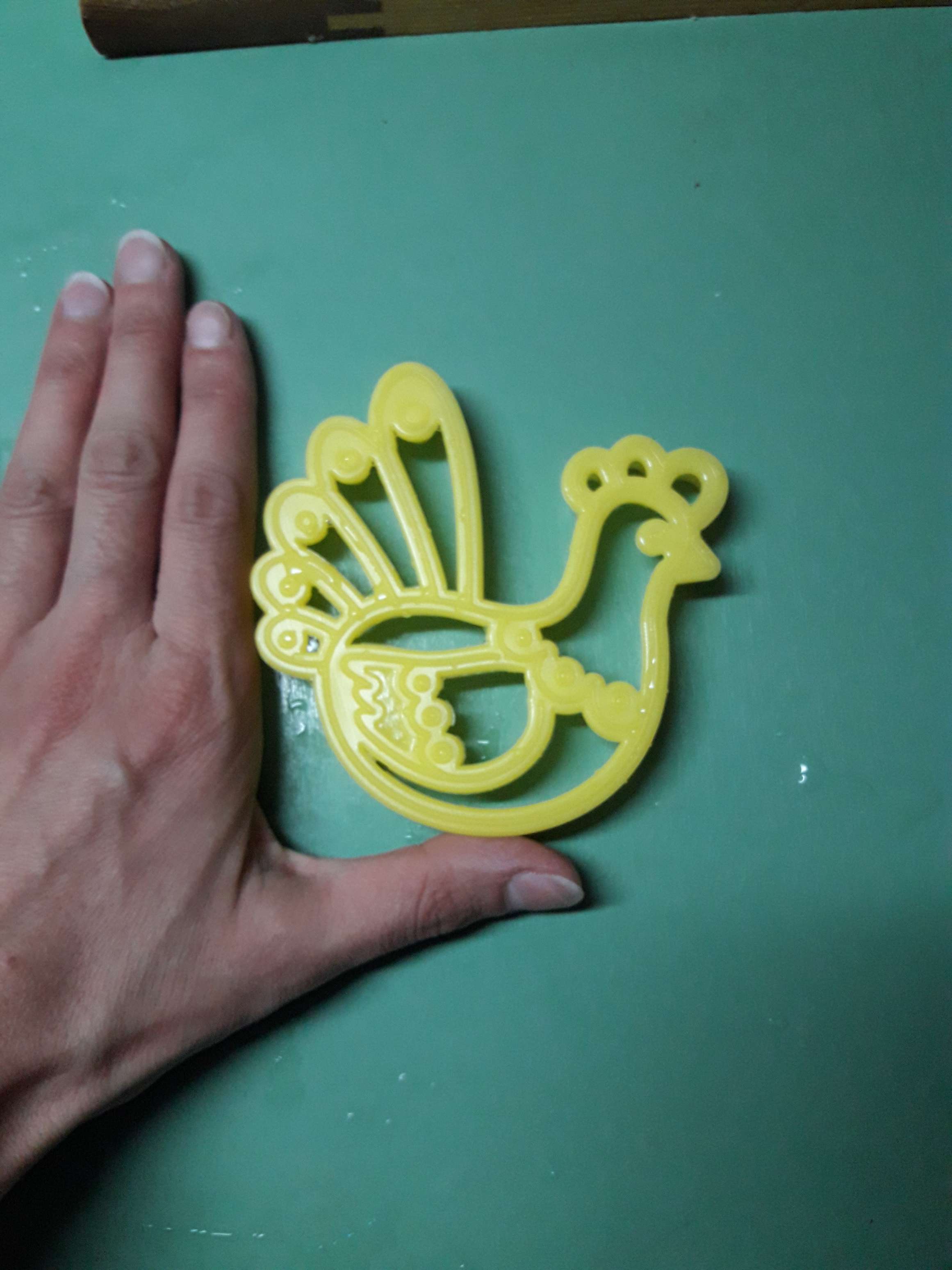 Фотография покупателя товара Форма для печенья «Курочка Ряба», вырубка, штамп, цвет жёлтый - Фото 11