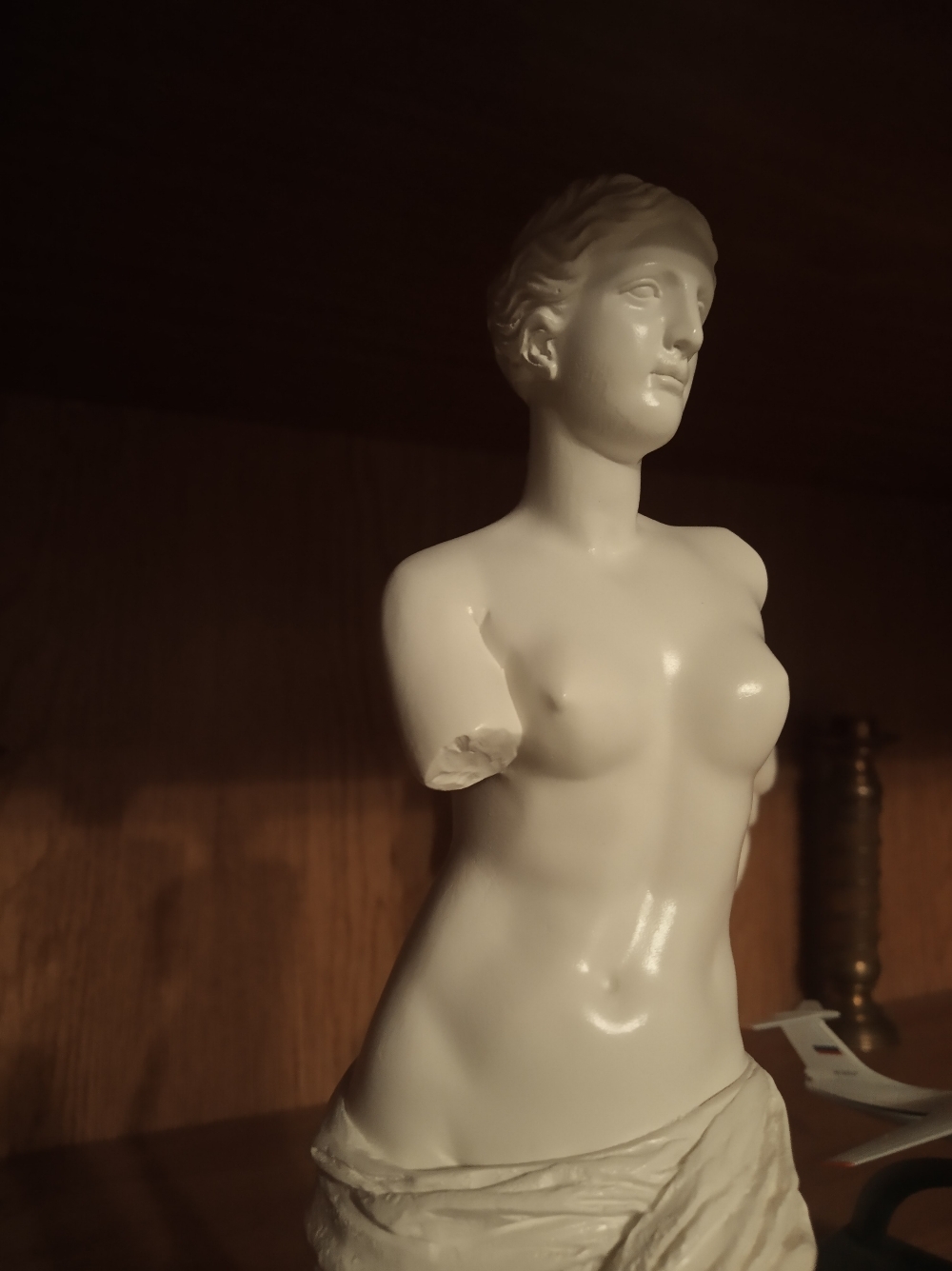 Фотография покупателя товара Фигура "Венера" белая 27см