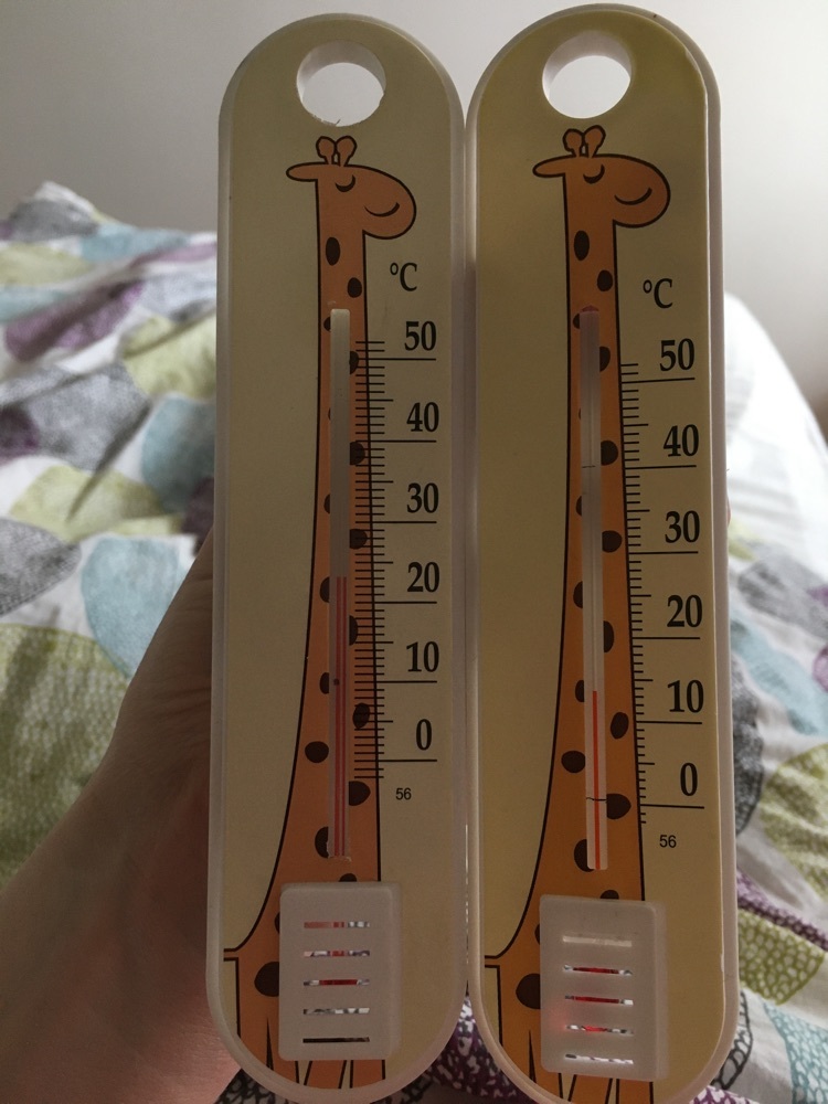 Фотография покупателя товара Термометр комнатный детский «Жираф» - Фото 9