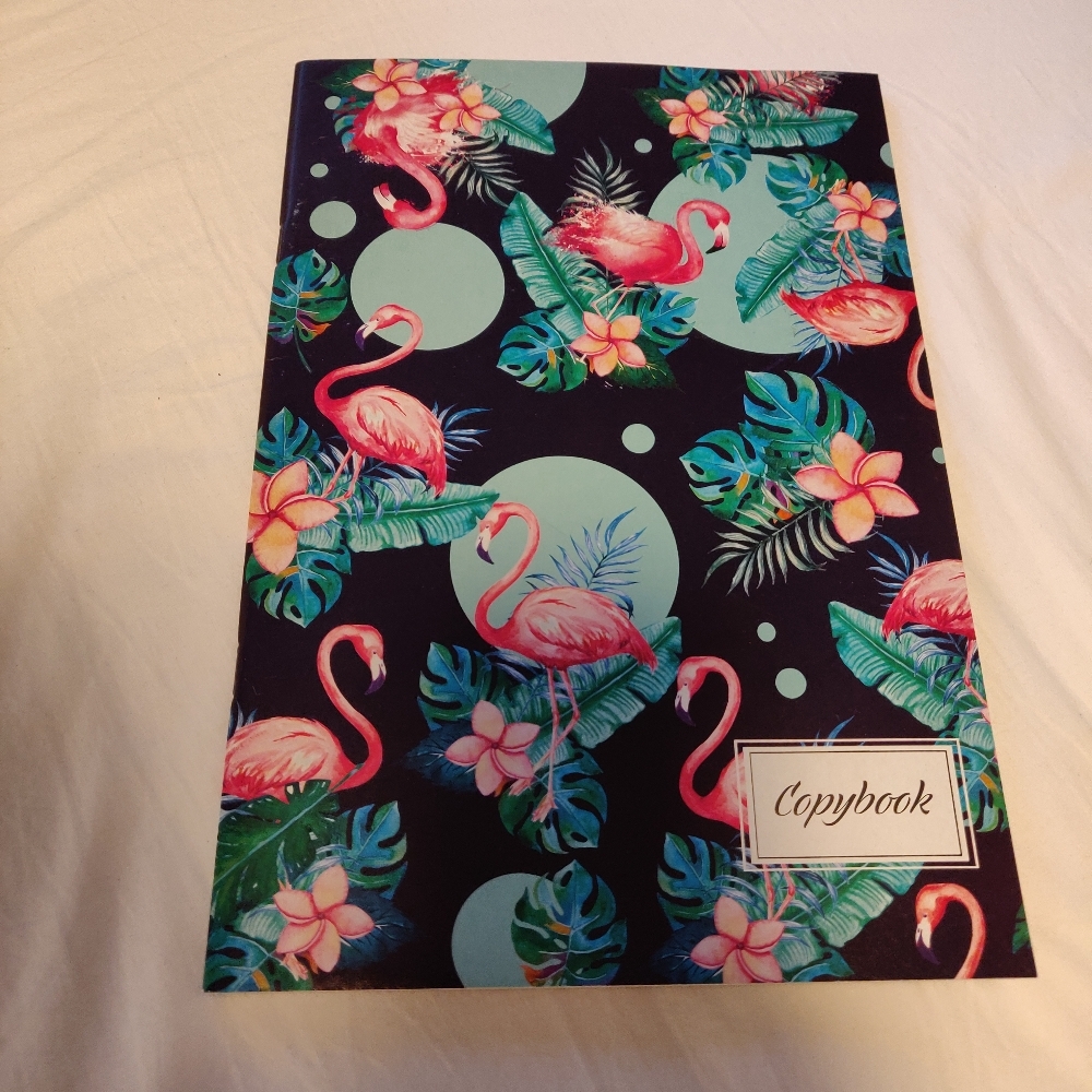 Фотография покупателя товара Тетрадь А4, 48 листов в клетку Calligrata "Фламинго", обложка мелованный картон, блок офсет - Фото 1