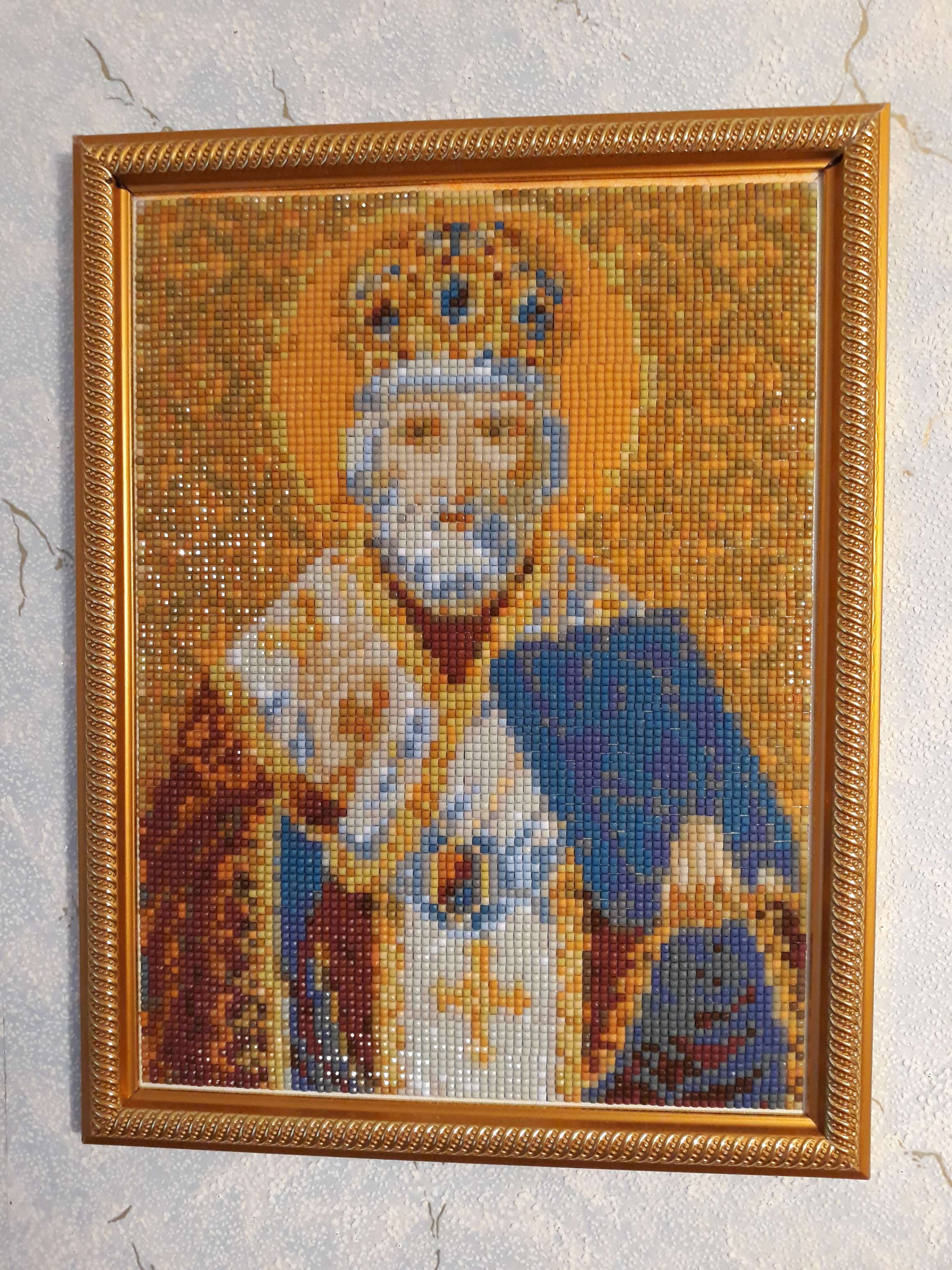 Фотография покупателя товара Алмазная мозаика «Святой Николай Чудотворец», 34 цвета - Фото 2