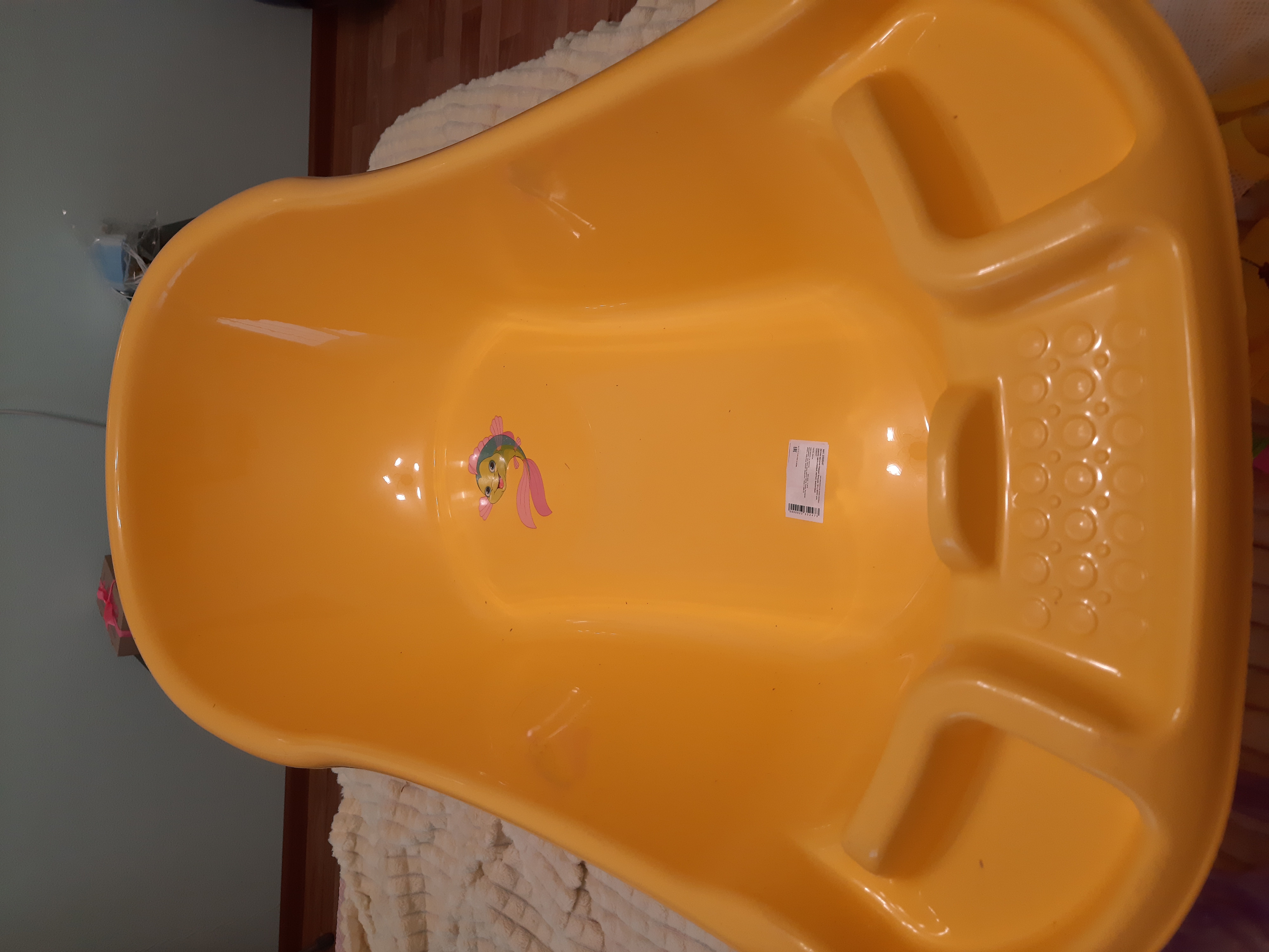 Фотография покупателя товара Ванна детская «Фаворит» большая, 100 см., цвет МИКС для девочки - Фото 1