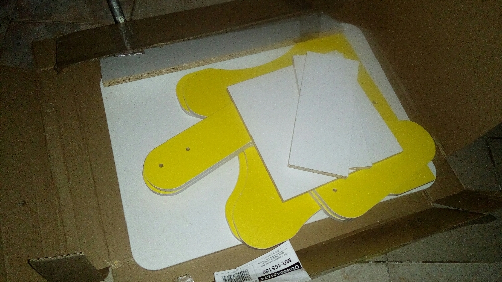 Фотография покупателя товара Комплект детской мебели «Цифры», цвета: белый, жёлтый