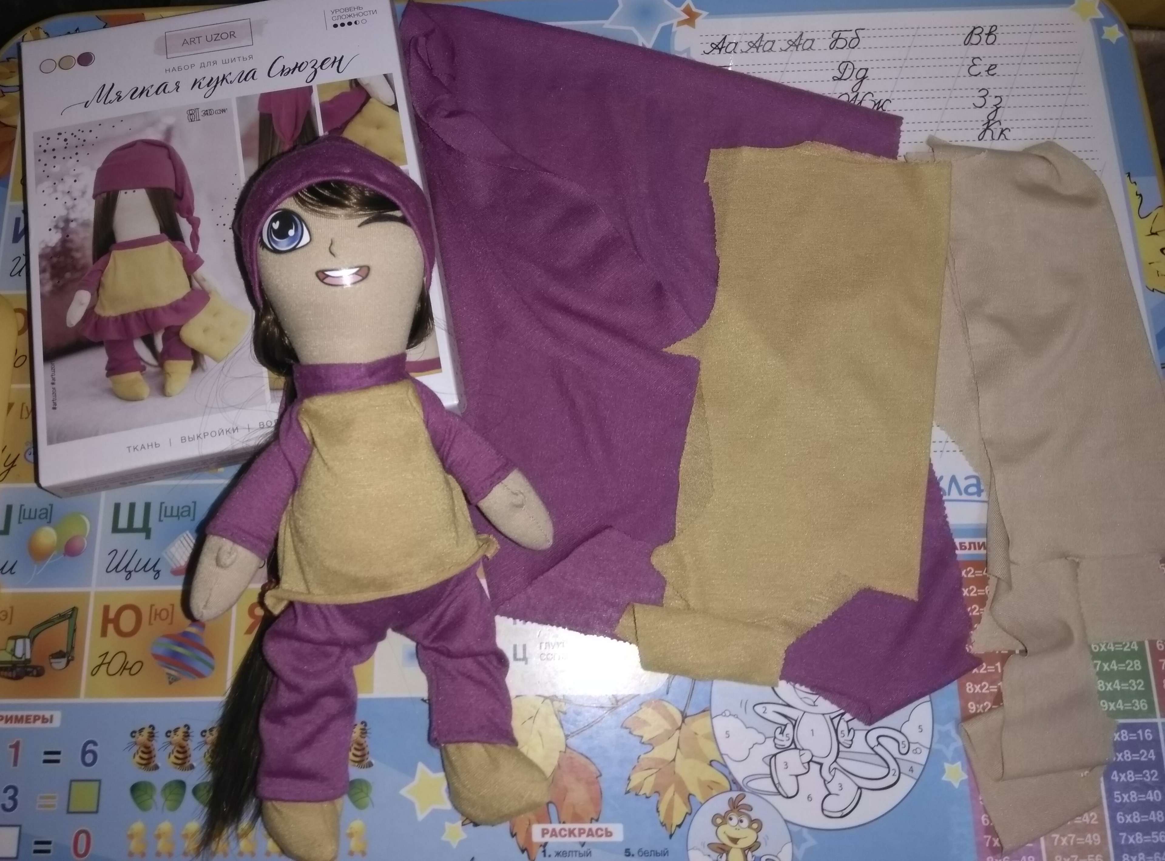 Фотография покупателя товара Набор для шитья. Интерьерная кукла «Сьюзен», 40 см - Фото 7