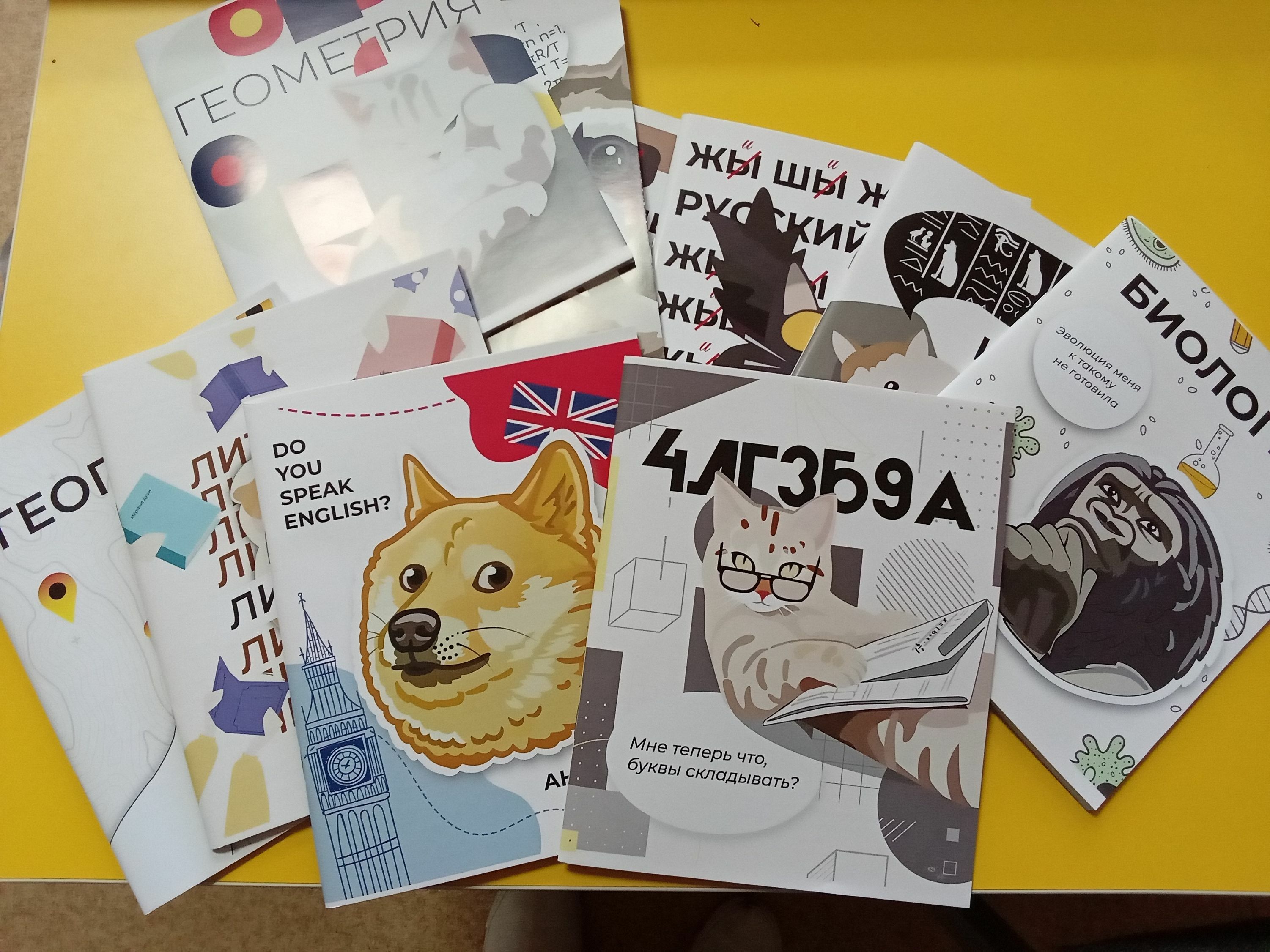 Фотография покупателя товара Предметная тетрадь по литературе Calligrata «Животные мемы», 36 листов, в линейку, со справочным материалом, обложка из мелованной бумаги - Фото 3