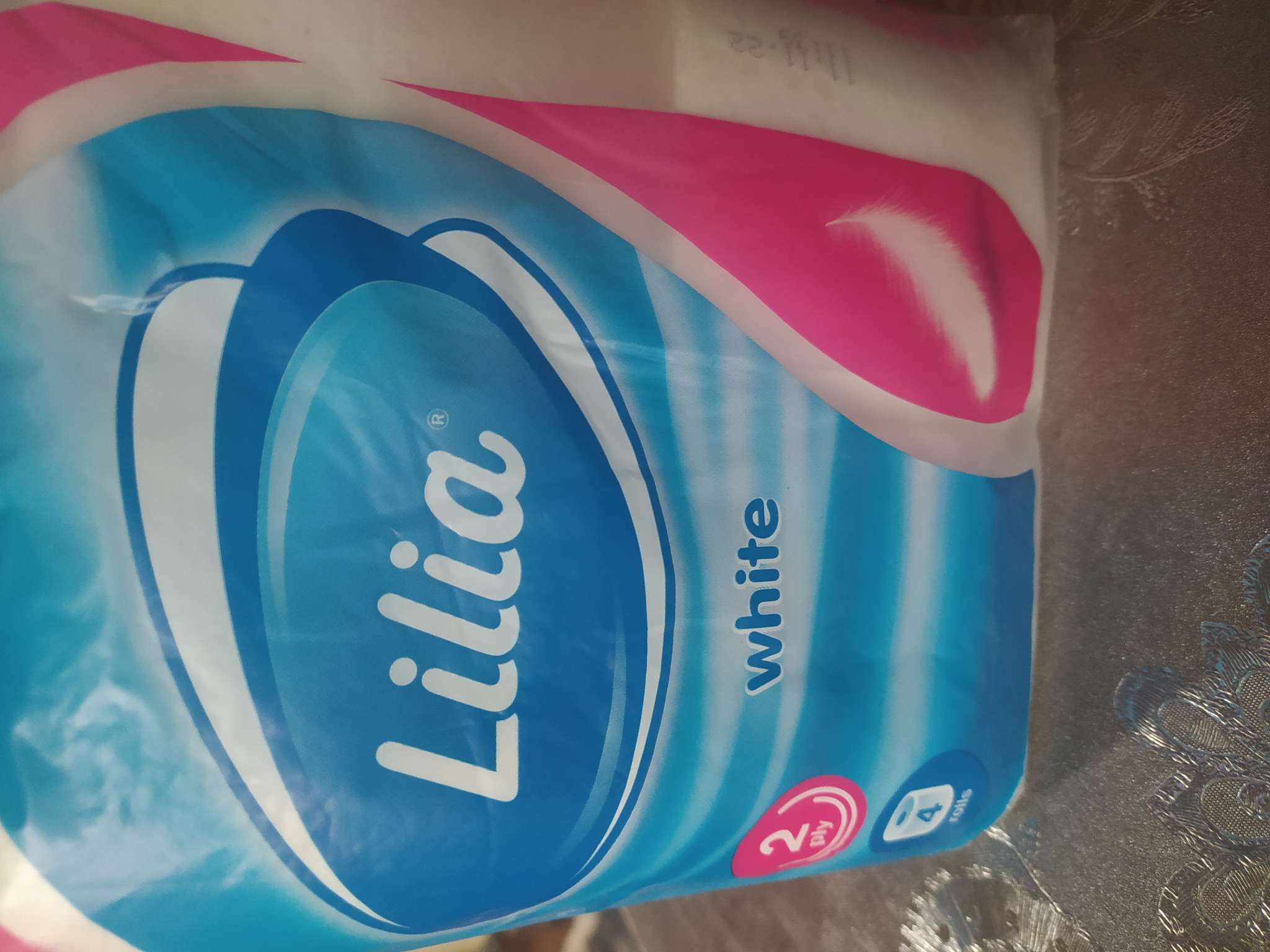 Фотография покупателя товара Туалетная бумага «Лилия», 2 слоя, 4 рулона, белый цвет - Фото 1