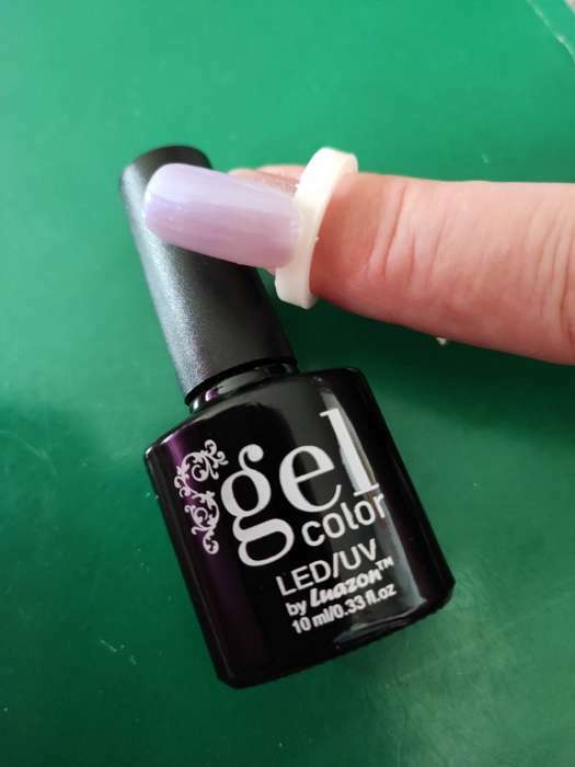 Фотография покупателя товара Гель-лак для ногтей трёхфазный LED/UV, 10мл, цвет В2-075 бело-розовый перламутровый - Фото 3
