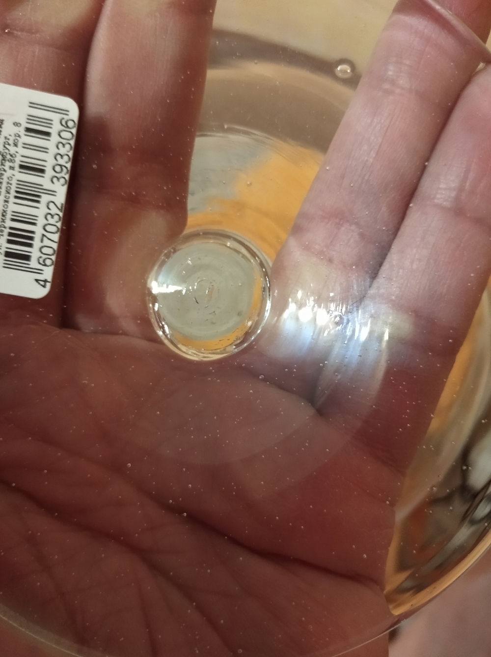 Фотография покупателя товара Ваза "Бренди" бокал на ножке d-11.5см  19х16 см, 2л 2072 прозрачная