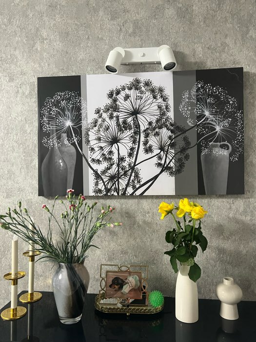 Фотография покупателя товара Картина-холст на подрамнике "Черно-белая" 60х100 см - Фото 1
