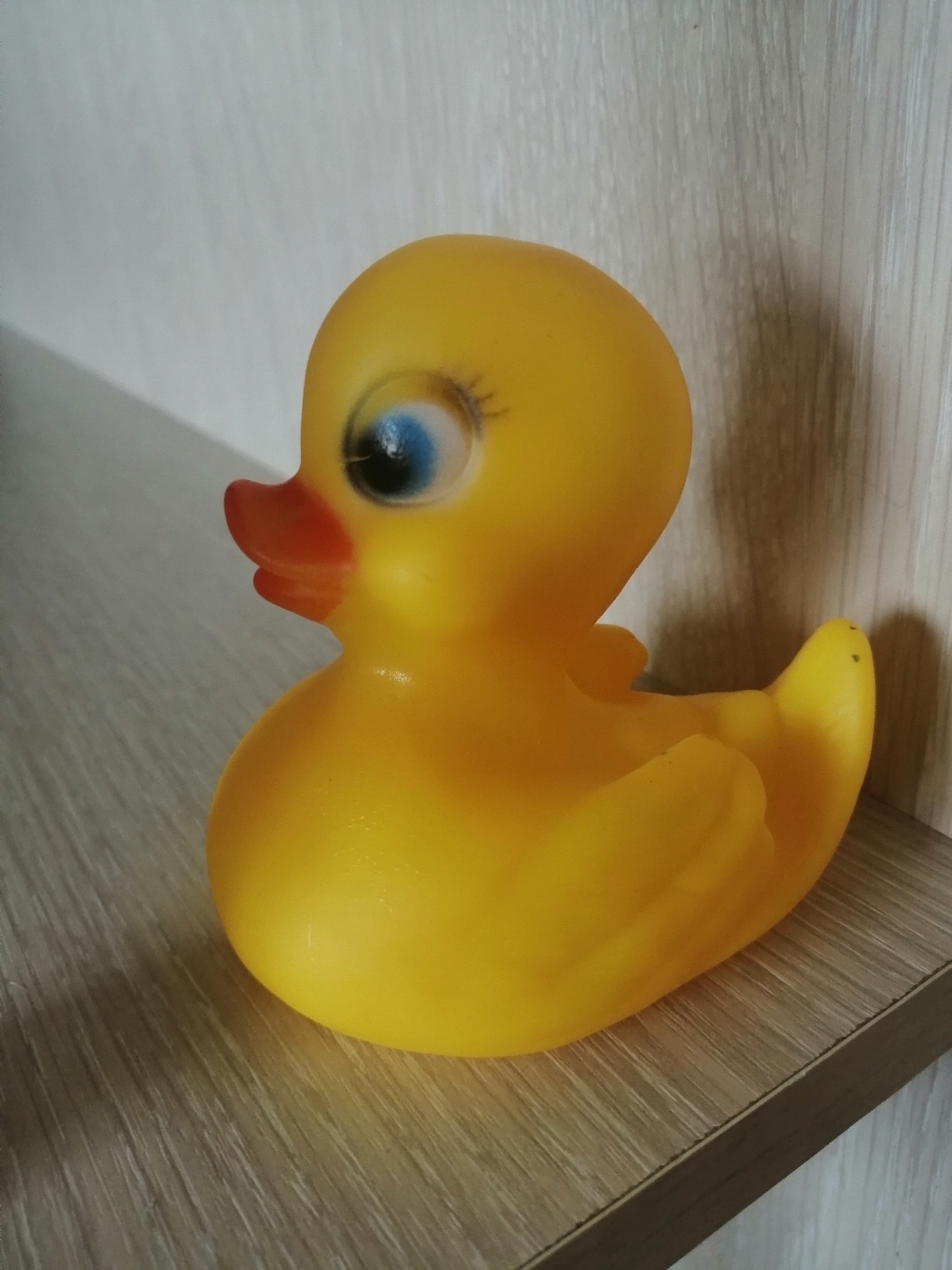Фотография покупателя товара Резиновая игрушка для ванны «Уточка», 9 см, 1 шт, Крошка Я