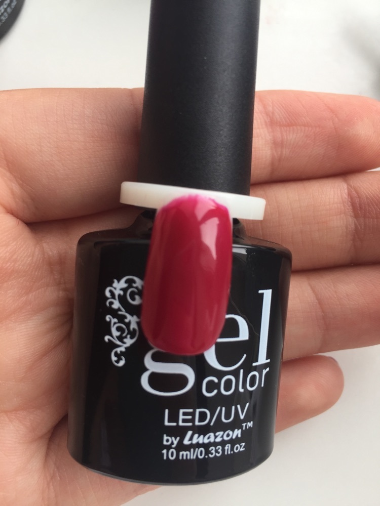 Фотография покупателя товара Гель-лак для ногтей трёхфазный LED/UV, 10мл, цвет В2-007 тёмно-красный