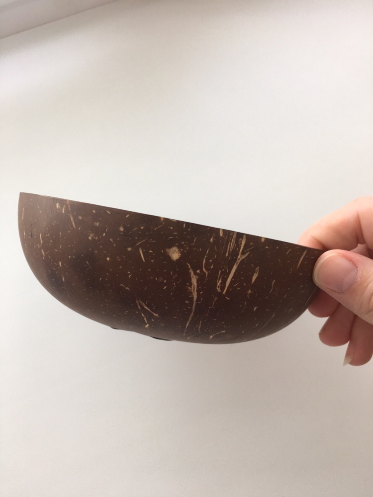 Фотография покупателя товара Чаша «Панно», d=13 см (±3), из скорлупы кокосового ореха - Фото 1