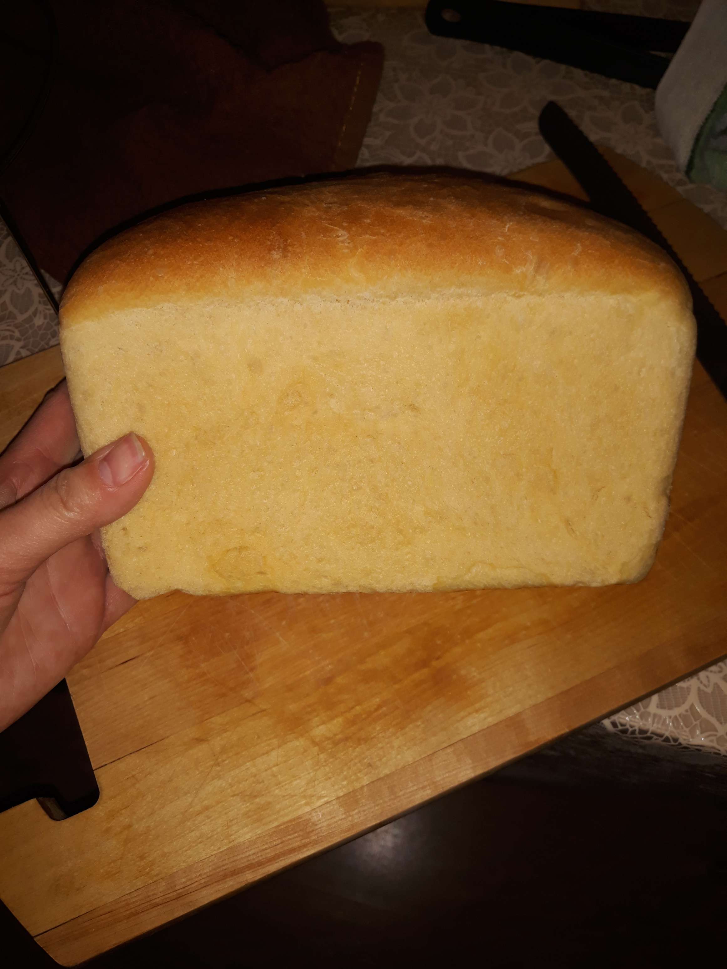 Фотография покупателя товара Форма для выпечки хлеба, литой алюминий, 21х10х10 см - Фото 4