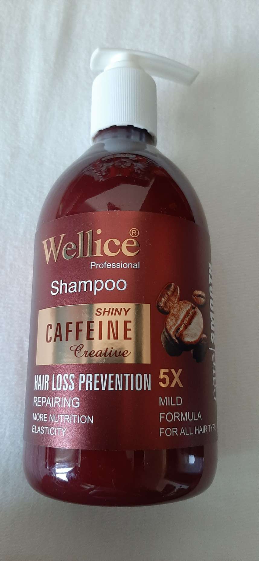 Фотография покупателя товара Профессиональный шампунь против выпадения волос с кофеином, 550 мл - Фото 1