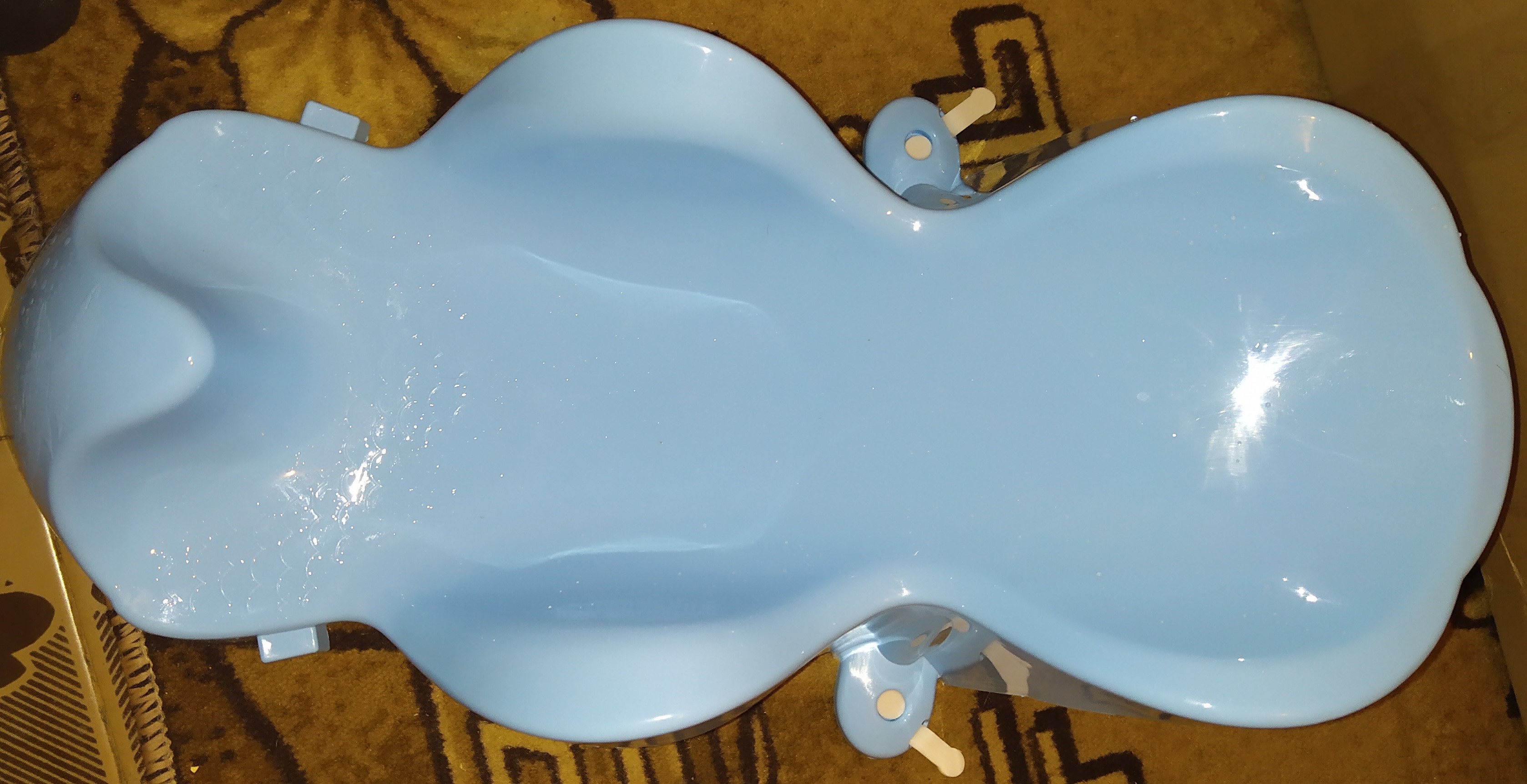 Фотография покупателя товара Горка для купания, цвета МИКС голубой/бирюзовый - Фото 2