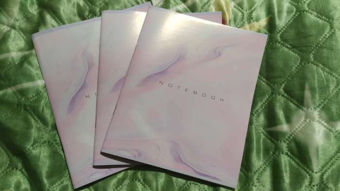 Фотография покупателя товара Тетрадь 48 листов в клетку, Calligrata «Мрамор», МИКС - Фото 9