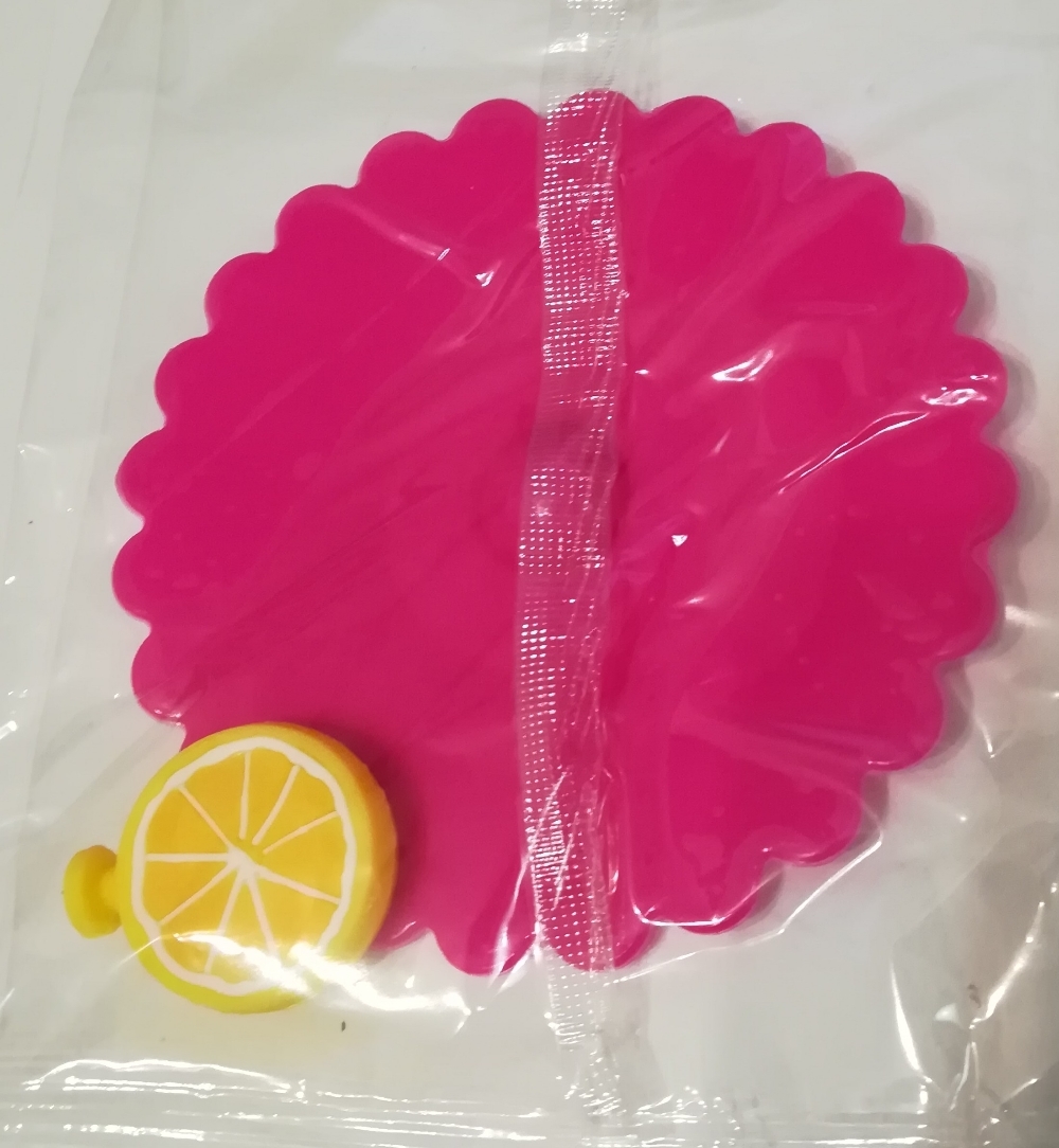 Фотография покупателя товара Крышка-непроливайка силиконовая Доляна «Лимон», d=11 см, цвет мятный - Фото 17