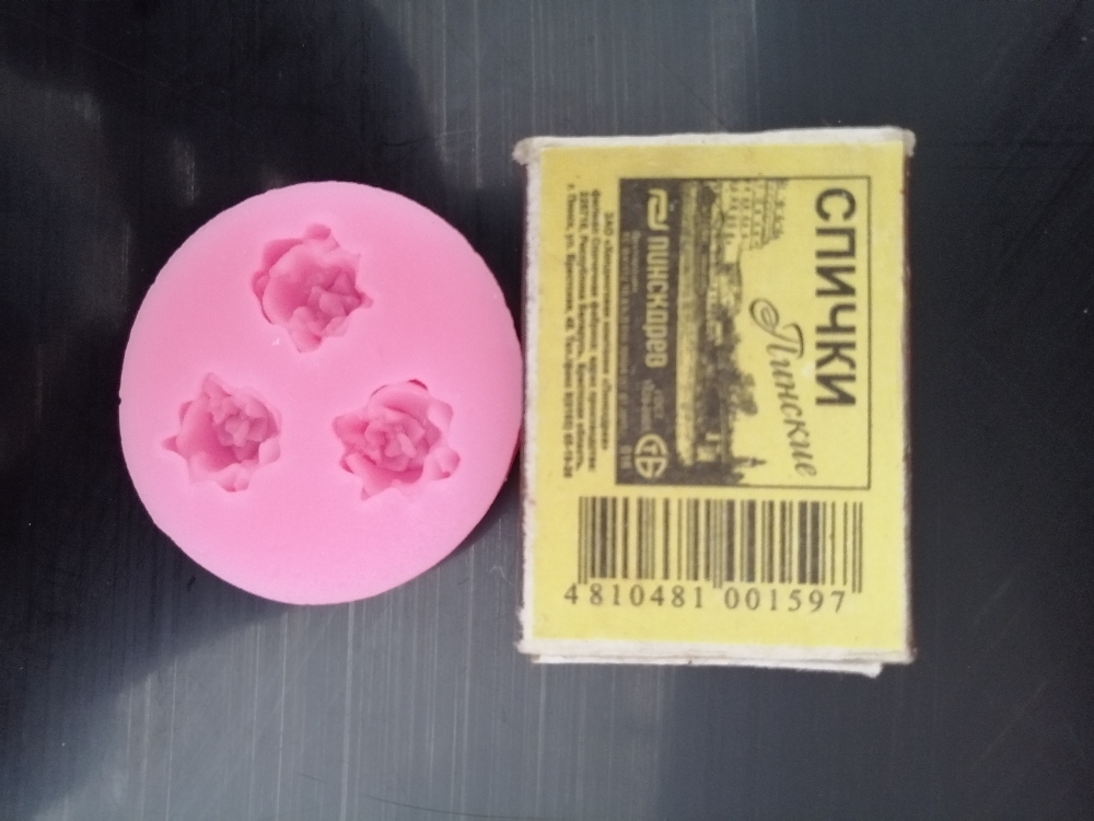 Фотография покупателя товара Молд Доляна «Три малых розы», силикон, 4,5 см, цвет розовый - Фото 18