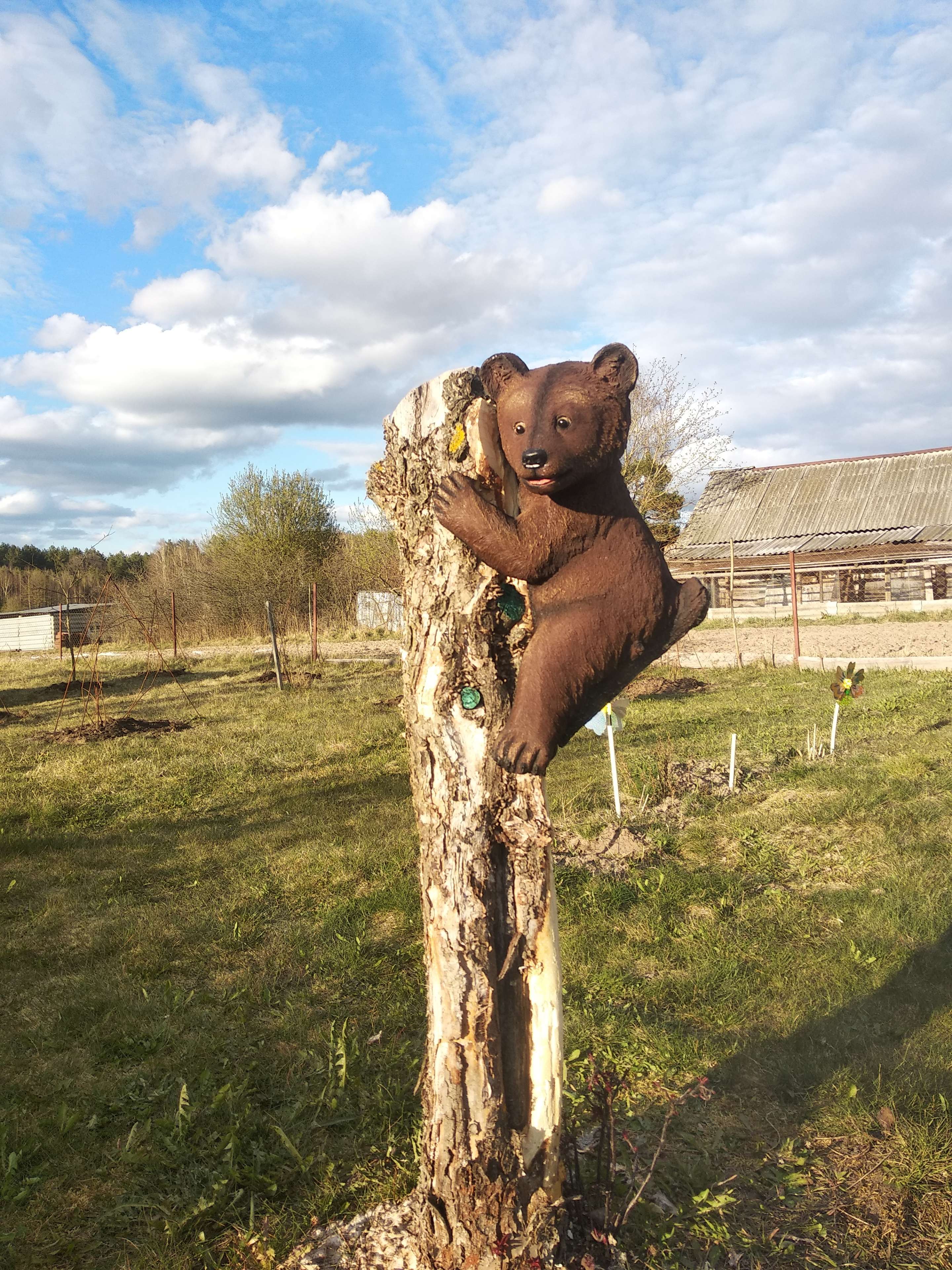 Фотография покупателя товара Подвесной декор "Медвежонок" 29х25х23см - Фото 1