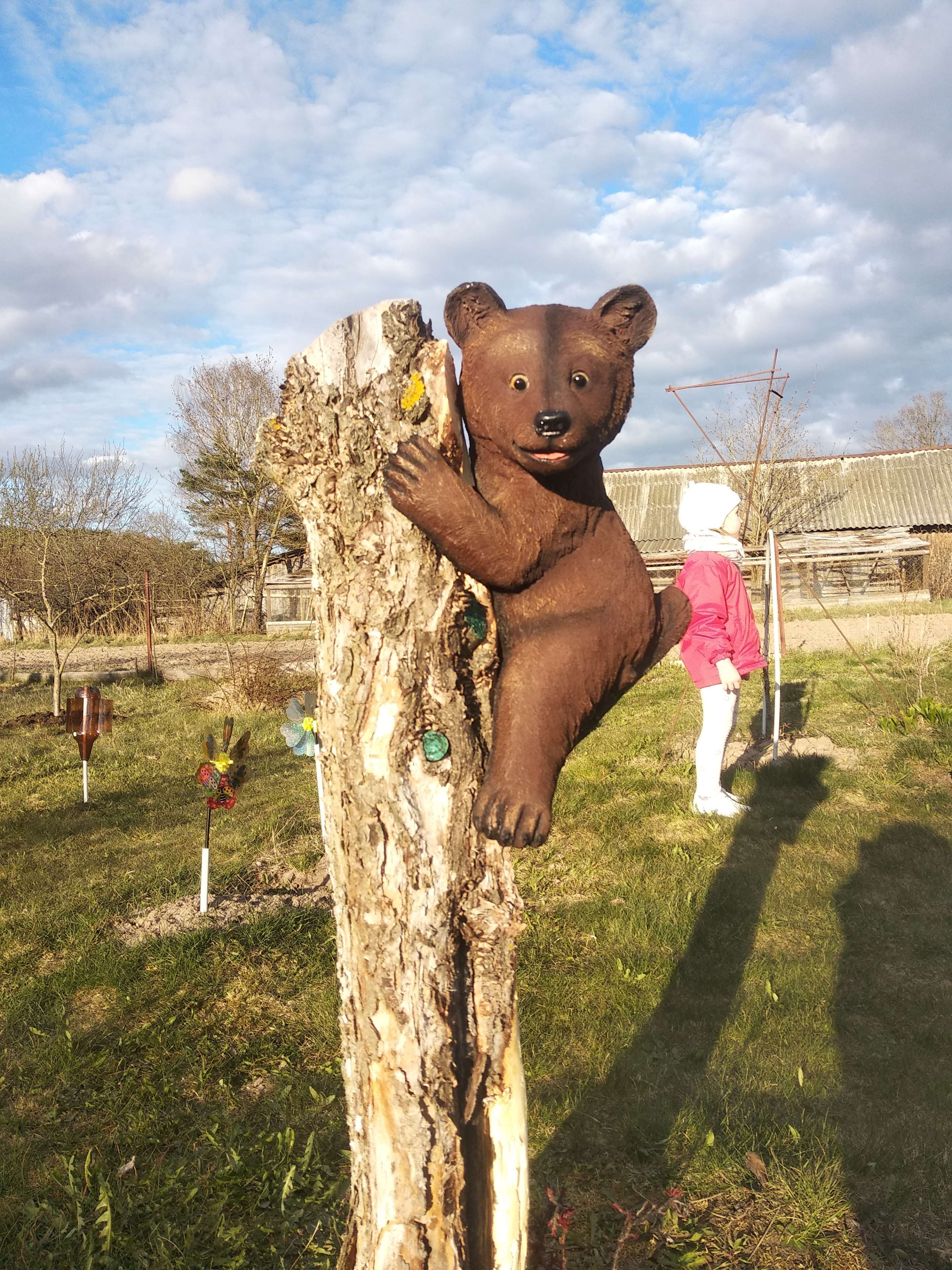 Фотография покупателя товара Подвесной декор "Медвежонок" 29х25х23см - Фото 2