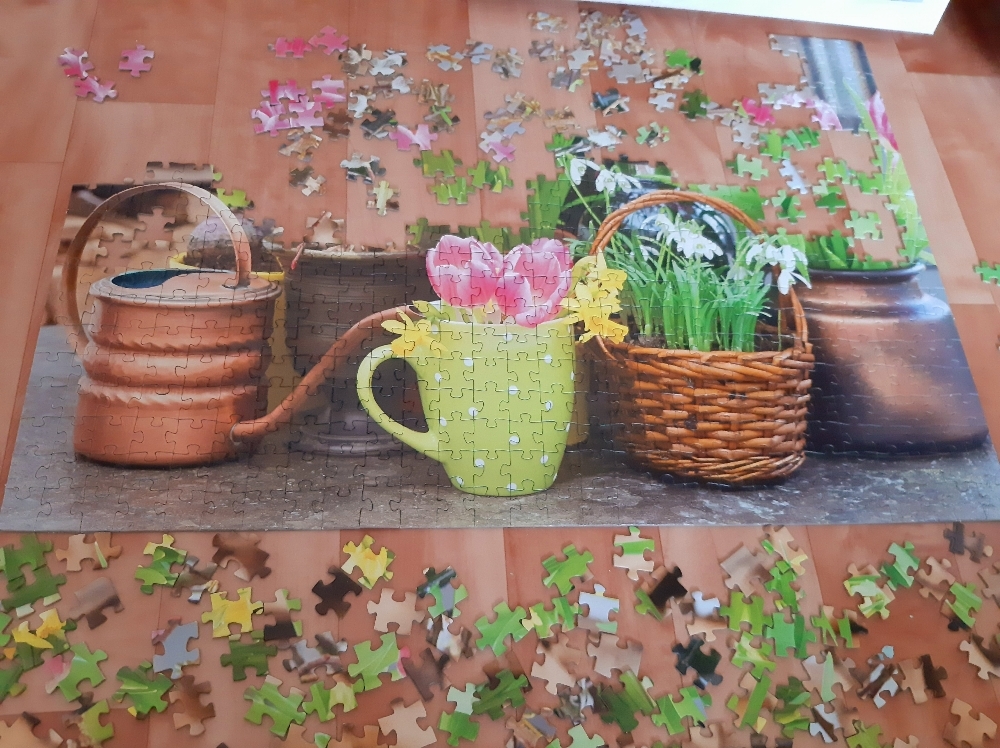Фотография покупателя товара Пазлы «Весенние цветы», 560 элементов - Фото 2