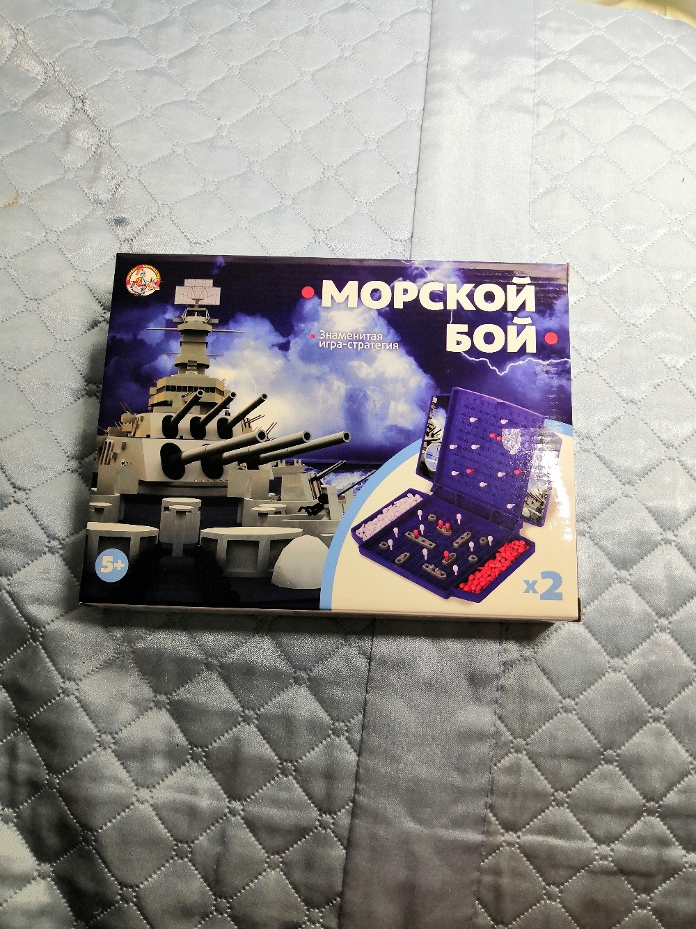 Фотография покупателя товара Настольная игра «Морской бой» МИНИ