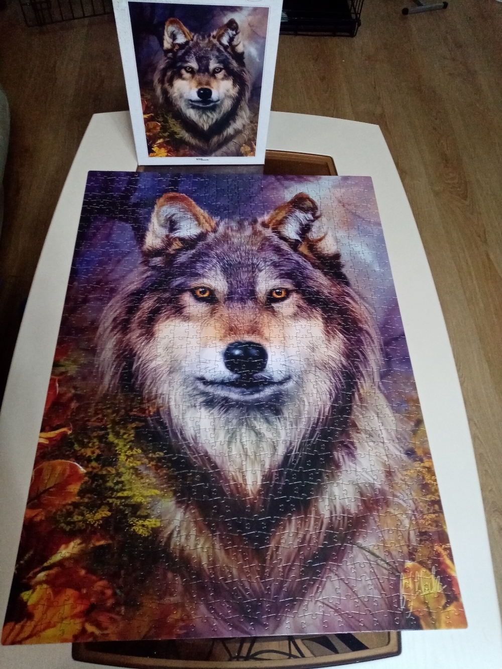 Фотография покупателя товара Пазлы «Бенте Шлик. Волк», 1000 элементов