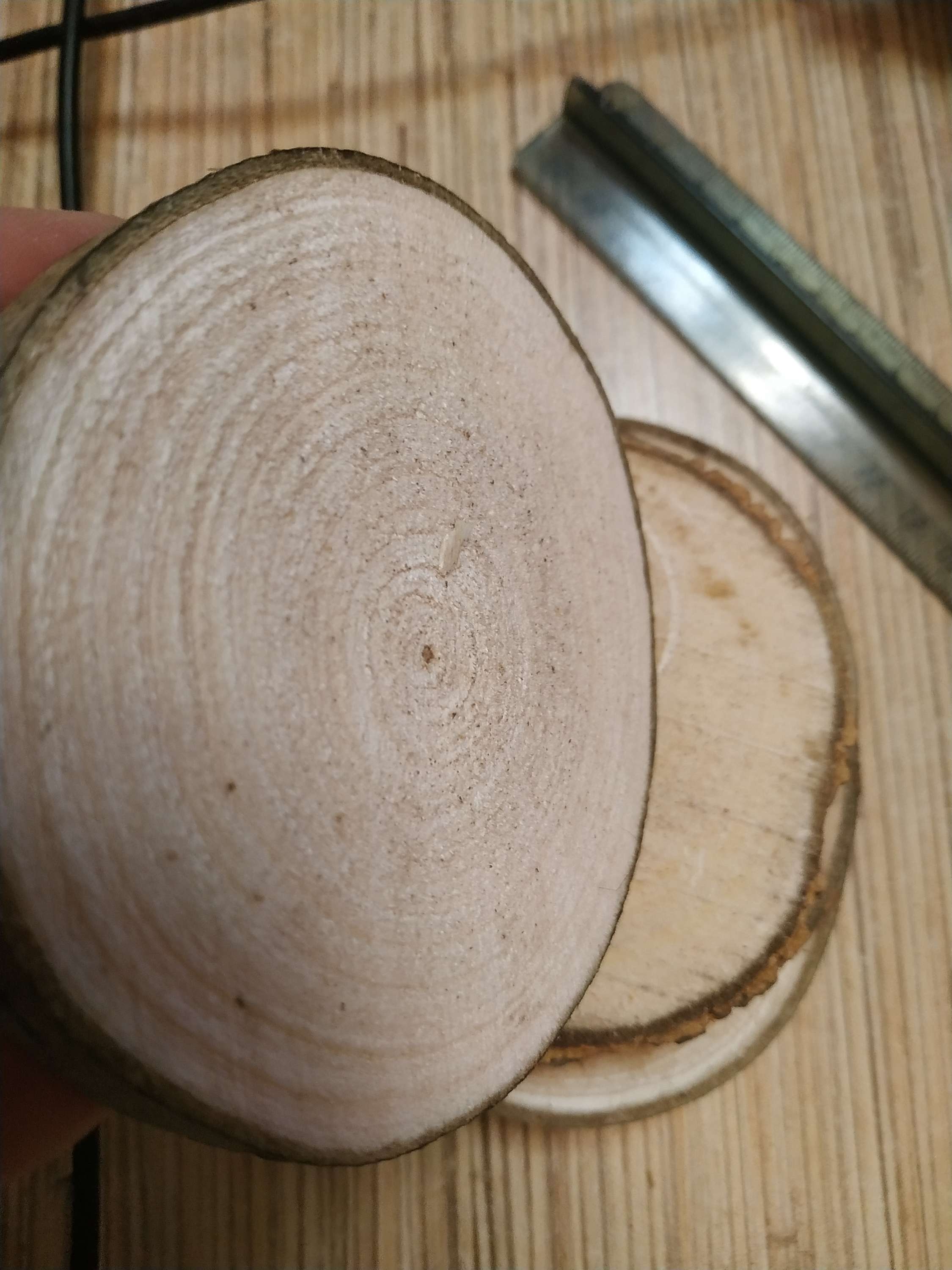 Фотография покупателя товара Набор срезов осины, диаметр 9-11см, толщина 5 мм, 5шт