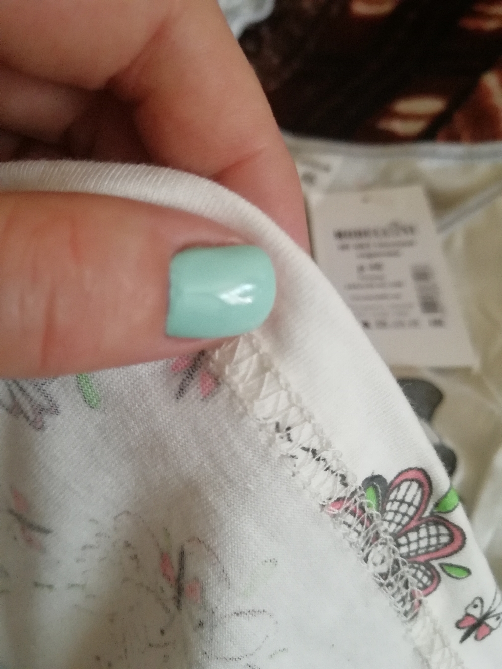 Фотография покупателя товара Сорочка для беременных и кормящих, цвет МИКС, размер 52 - Фото 2