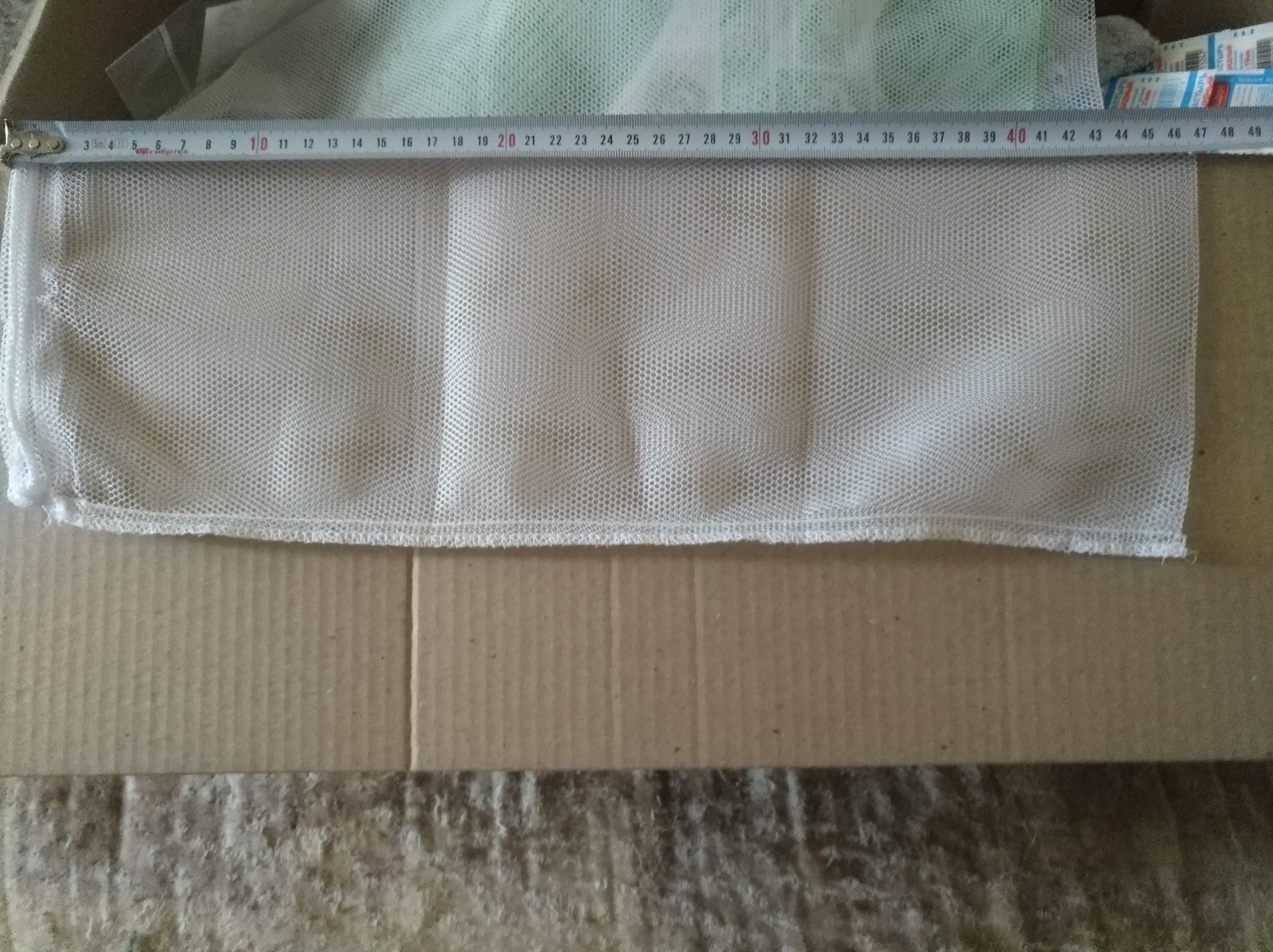 Фотография покупателя товара Мешок для стирки белья, 38×50 см, цвет белый