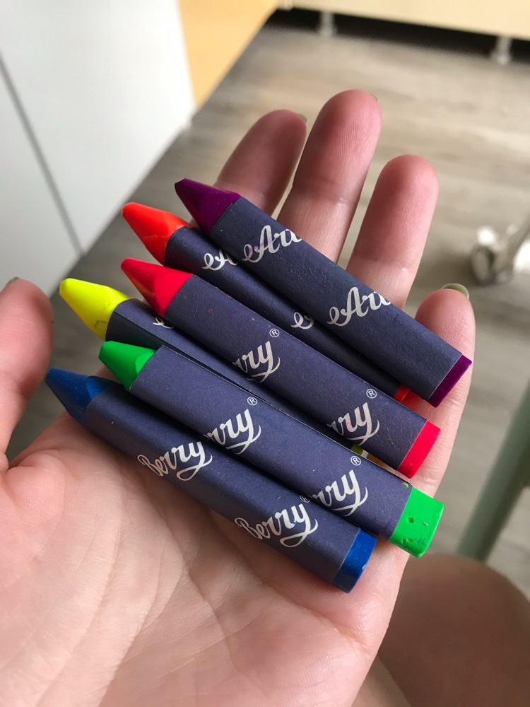 Фотография покупателя товара Восковые мелки 6 цветов, трёхгранные, Artberry, Neon Jumbo - Фото 7