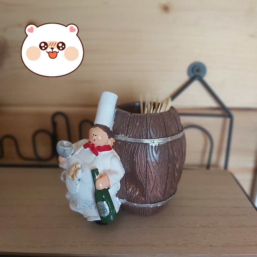 Фотография покупателя товара Подставка под зубочистки «Повар» - Фото 3