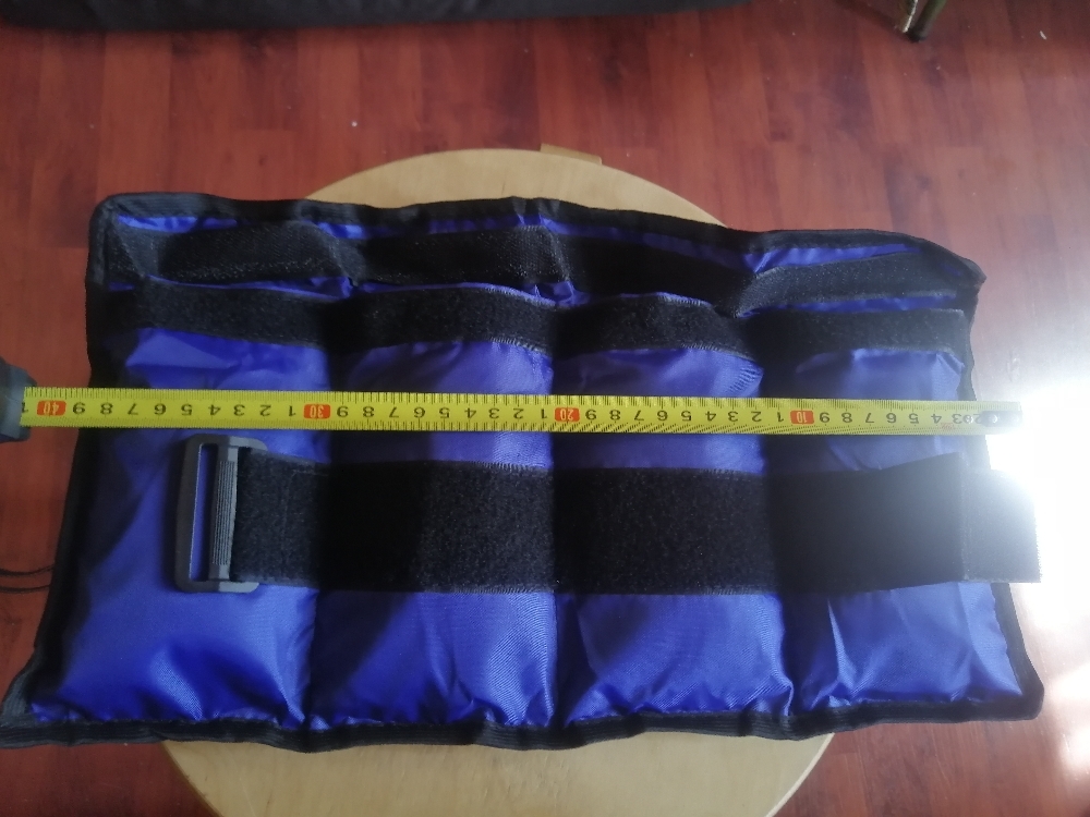 Фотография покупателя товара Утяжелители ONLYTOP, со сменным весом, 2 шт. × 1 кг, цвет МИКС - Фото 6