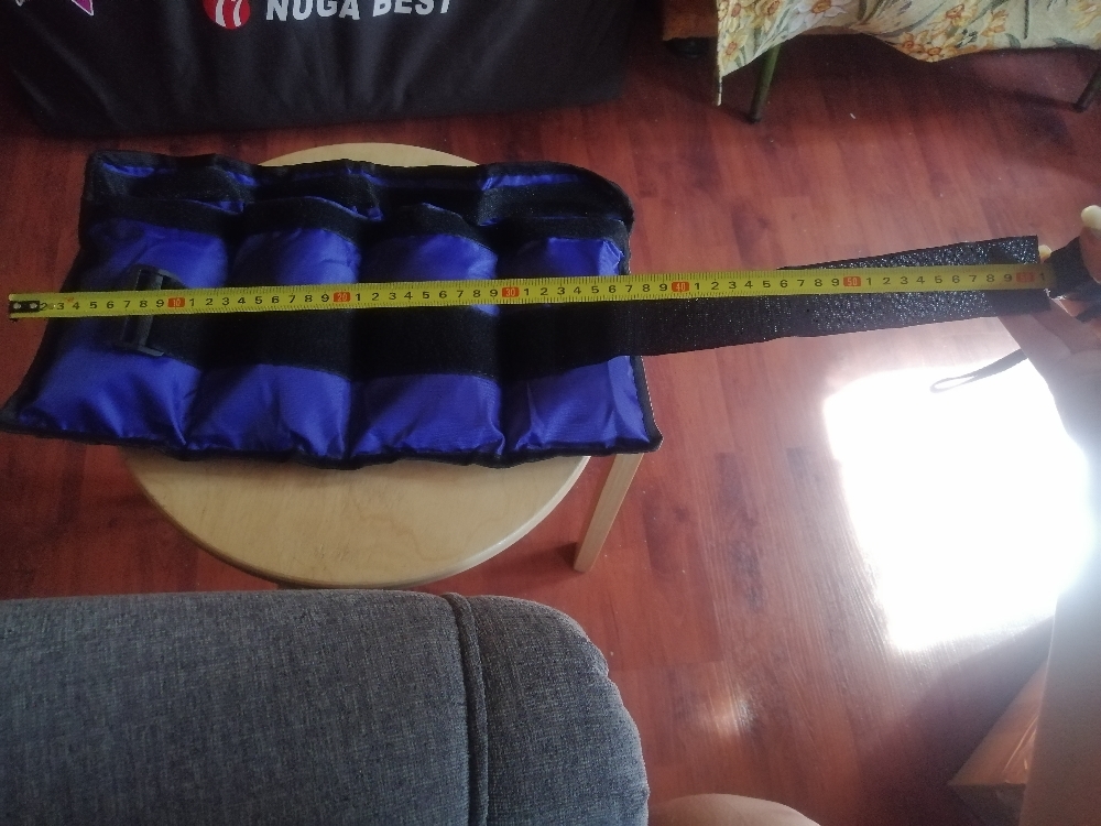 Фотография покупателя товара Утяжелители ONLYTOP, со сменным весом, 2 шт. × 1 кг, цвет МИКС - Фото 7