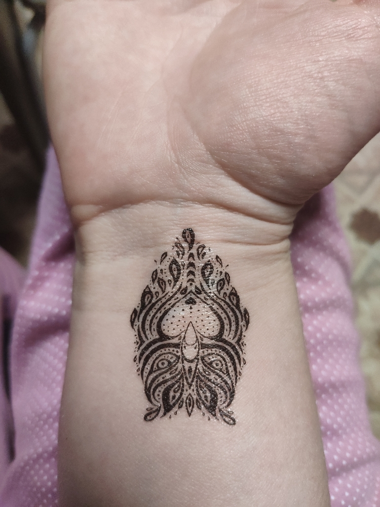 Фотография покупателя товара Татуировка на тело "Сова" 5,3х6,3 см - Фото 1