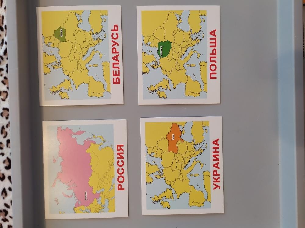 Фотография покупателя товара Набор карточек «Мини-40. Страны + Флаги + Столицы»