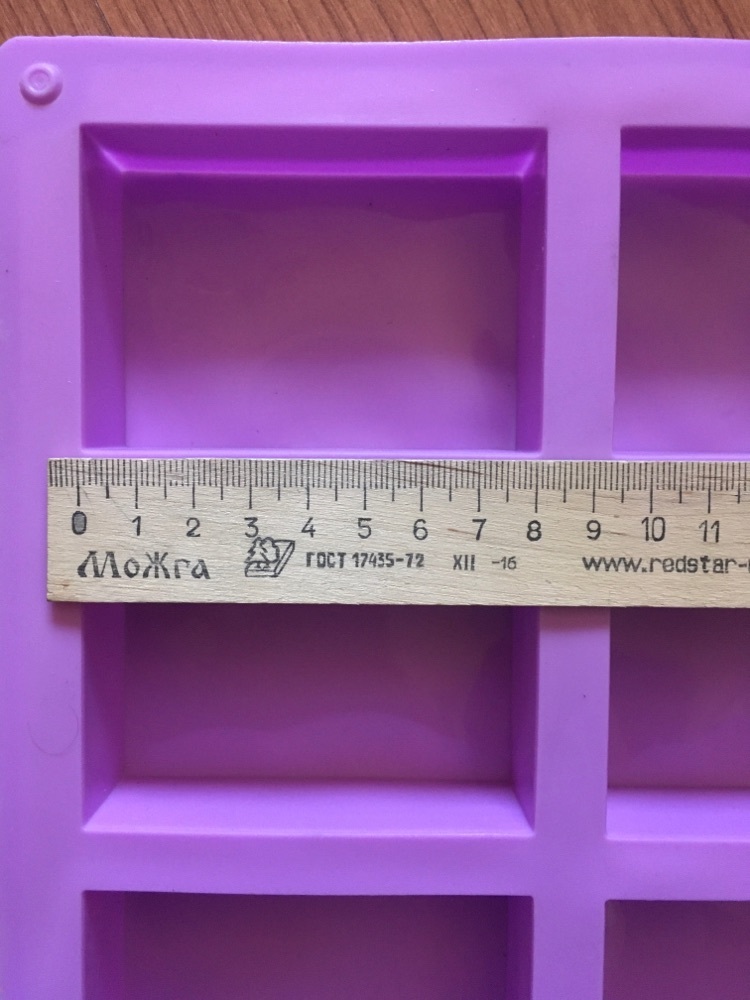 Фотография покупателя товара Форма для выпечки Доляна «Фигуры.Прямоугольник», силикон, 22×20,5×2,5 см, 6 ячеек (5,5×8 см), цвет МИКС