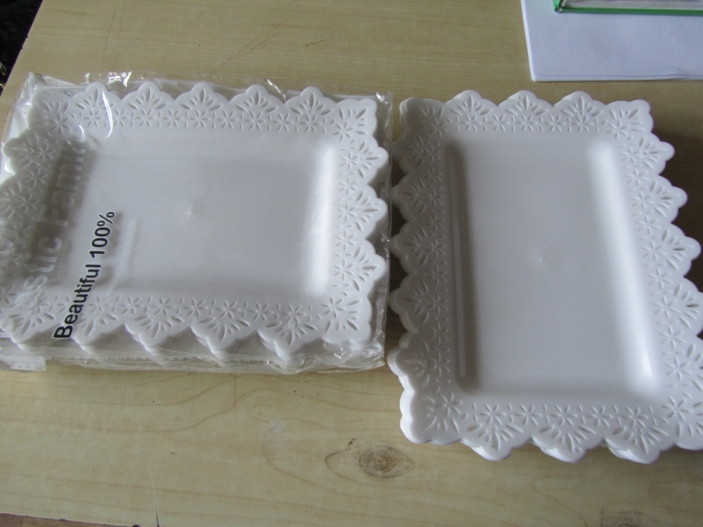 Фотография покупателя товара Набор тарелок квадратных «Торжество», цвет МИКС - Фото 1