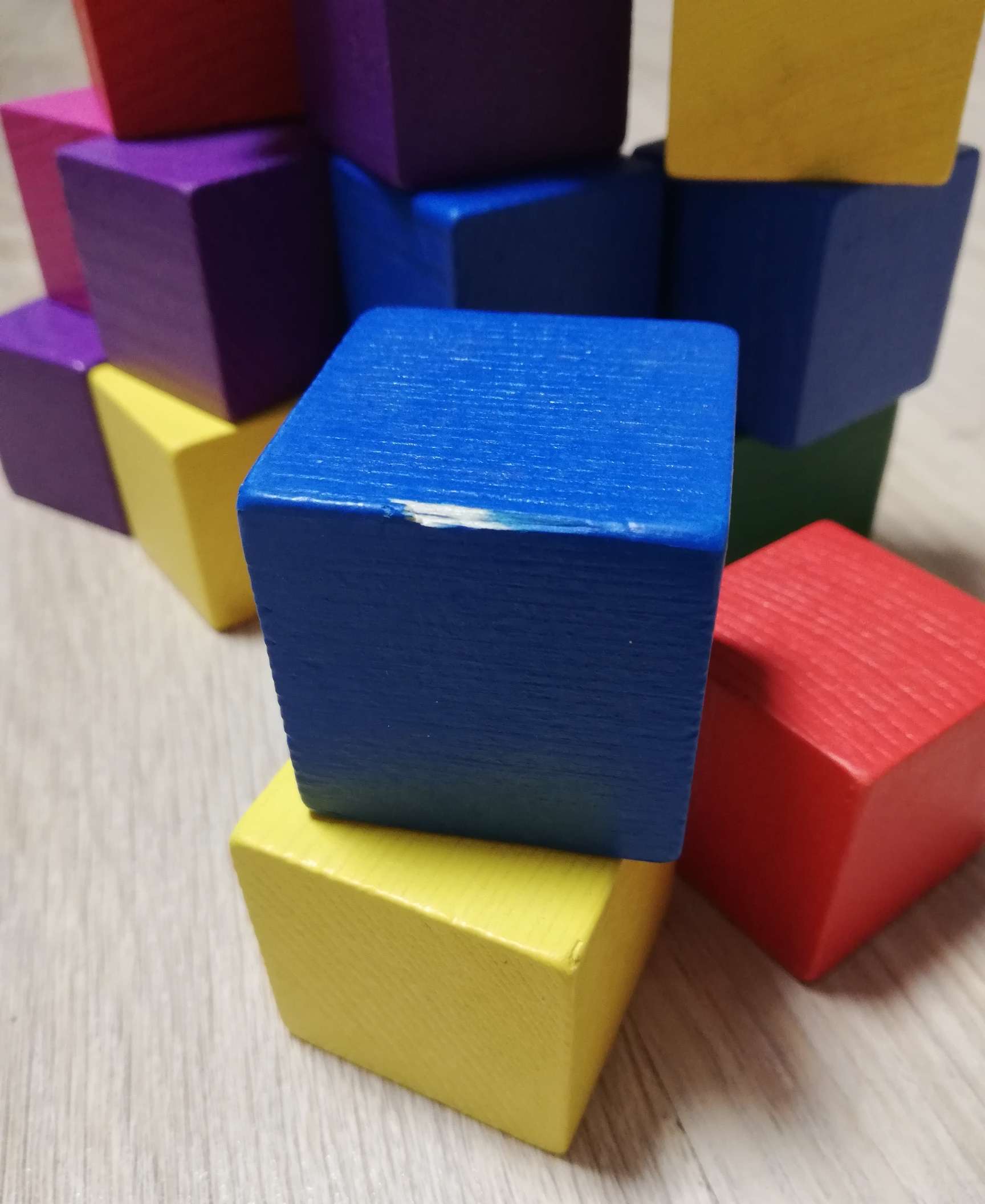 Фотография покупателя товара Кубики «Цветные» 20 элементов - Фото 13