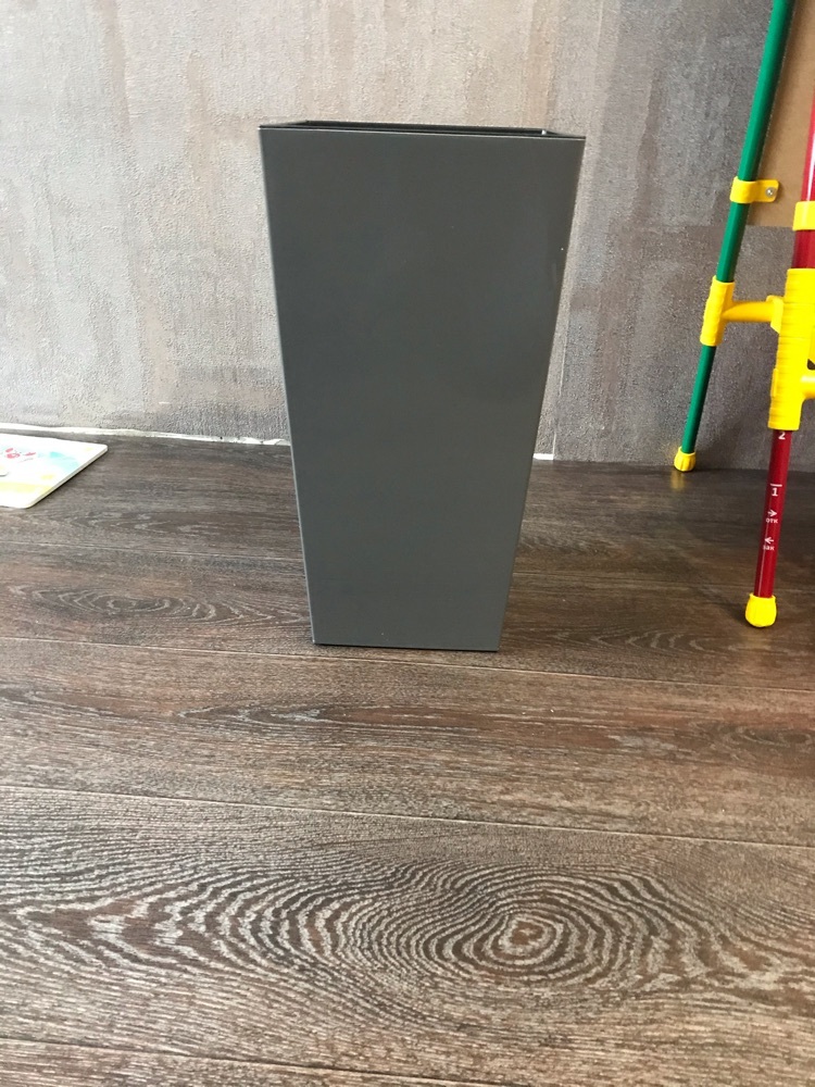 Фотография покупателя товара Пластиковый горшок с вкладышем «Финезия», цвет белый - Фото 3