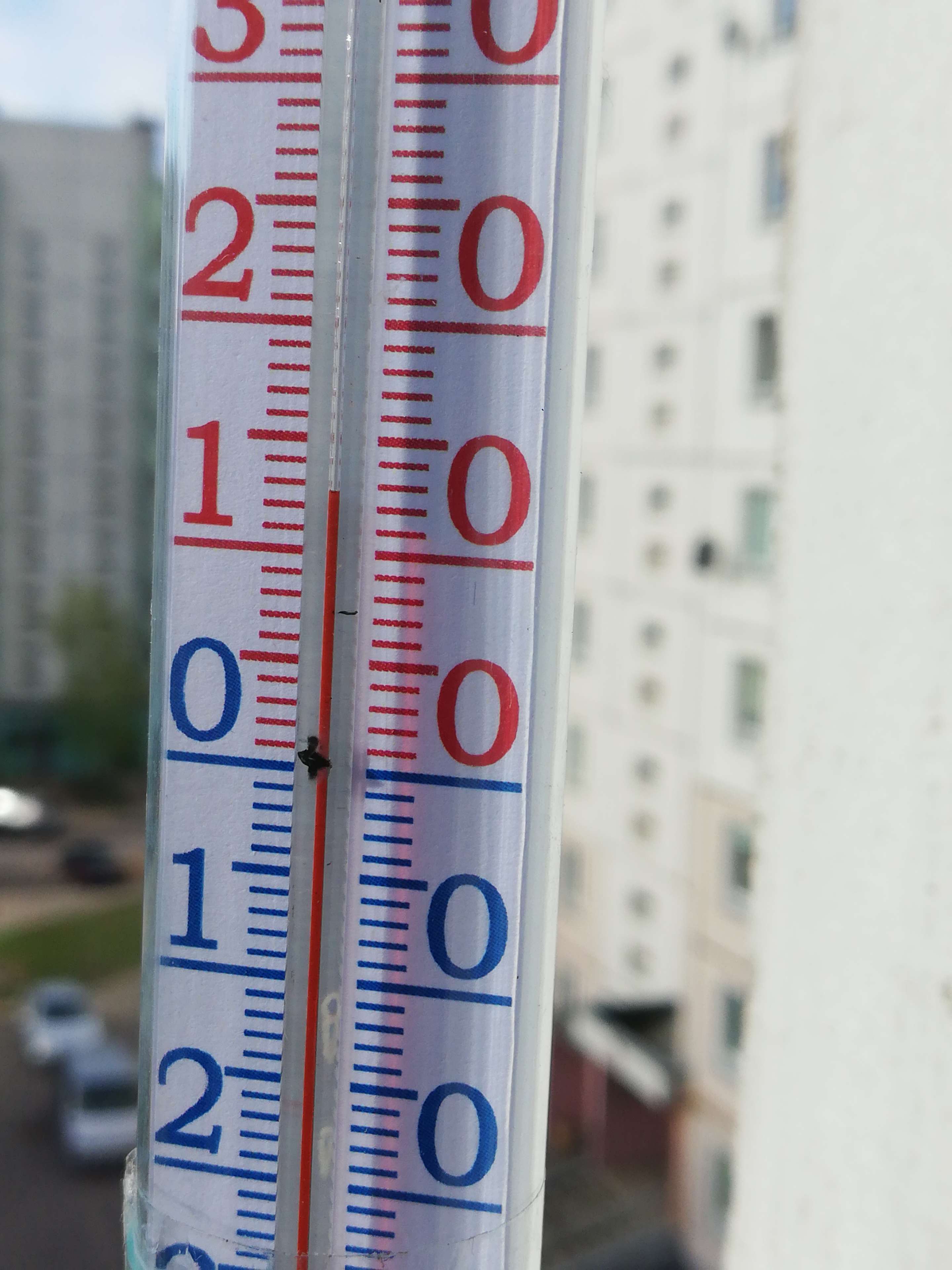 Фотография покупателя товара Термометр уличный, на окно, на гвоздике, от -50°С до +60°С, 21 х 6.5 см - Фото 3