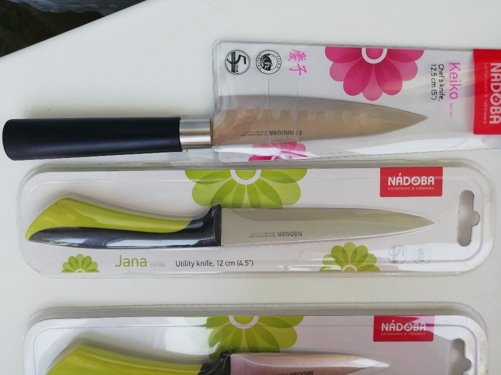 Фотография покупателя товара Нож кухонный NADOBA KEIKO поварской, лезвие 12,5 см - Фото 1